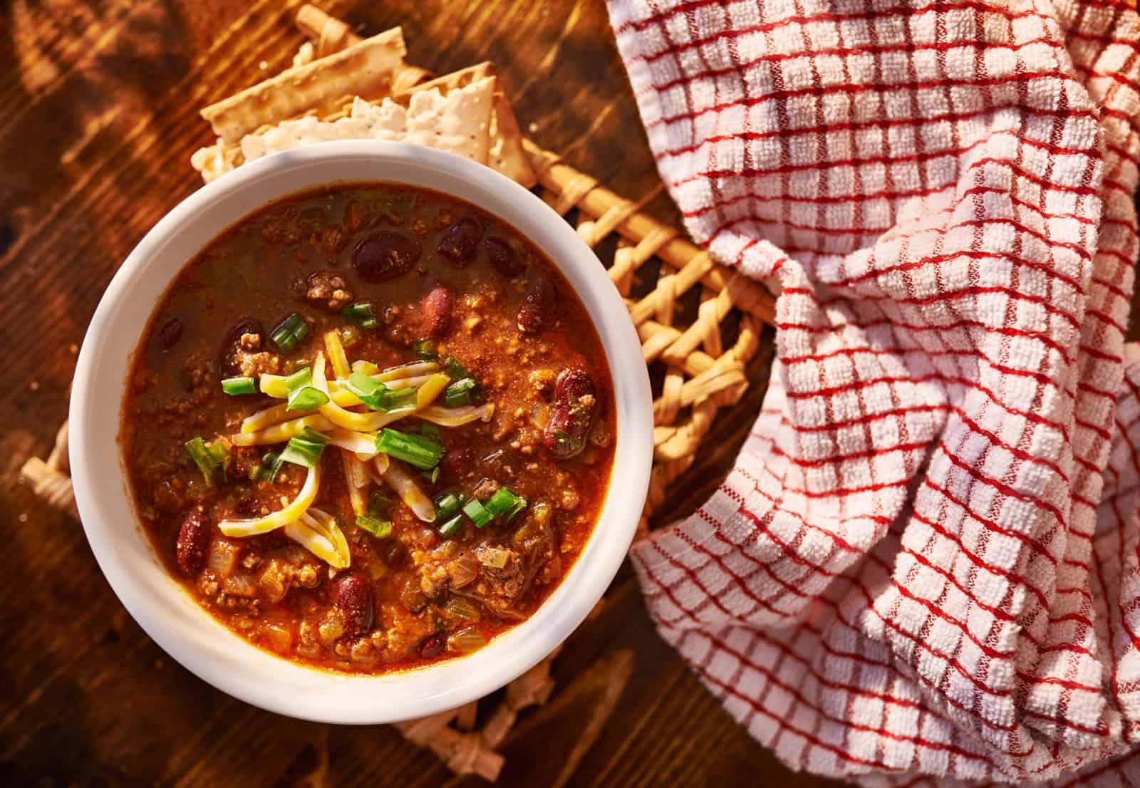 21 Hearty Ground Beef Soup Recipes for Cold Nights 56 Beef chili