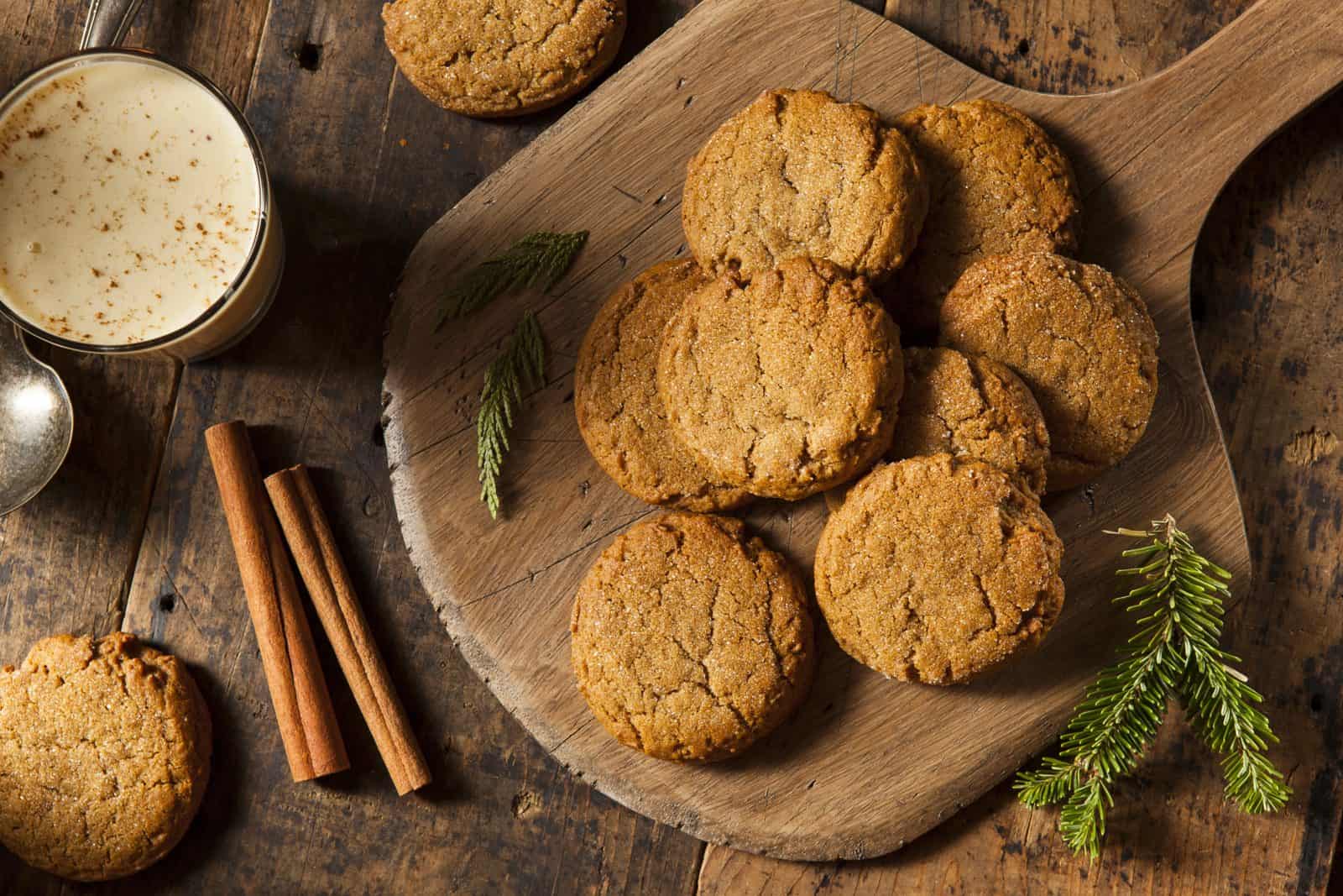 Molasses ginger crinkle