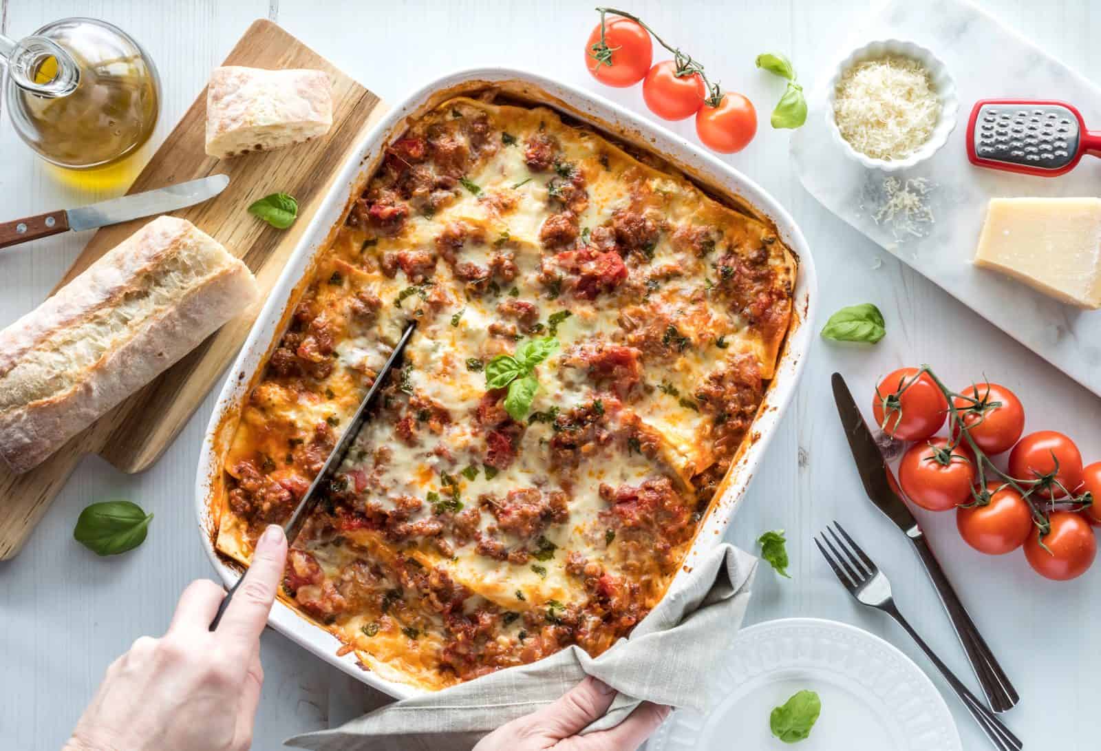 Lasagna casserole