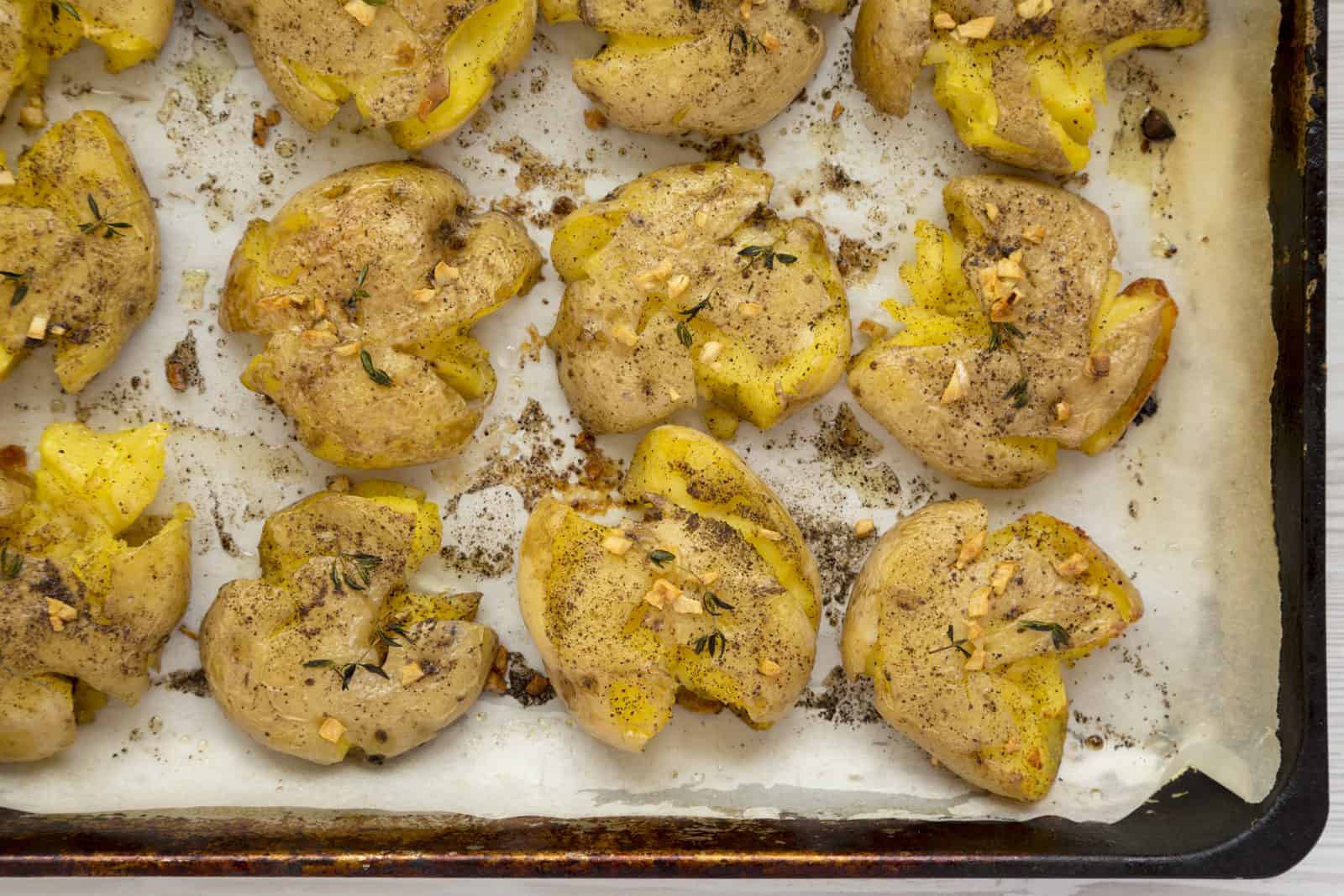 Smashed potato