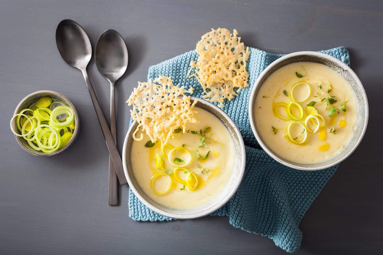 Potato and leek soup