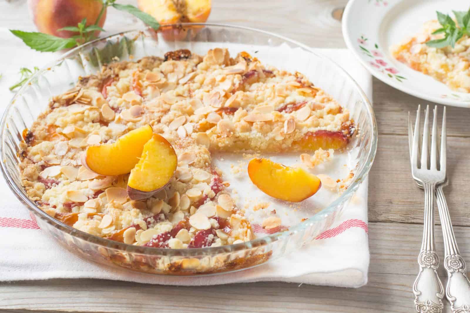 Peach crisp
