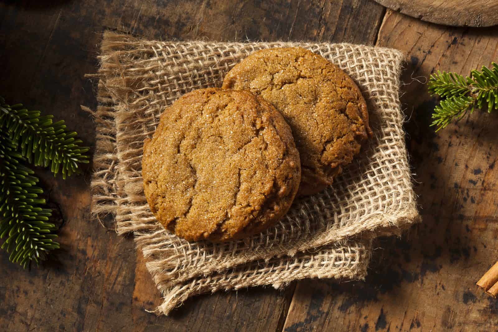 Gingersnap cookie
