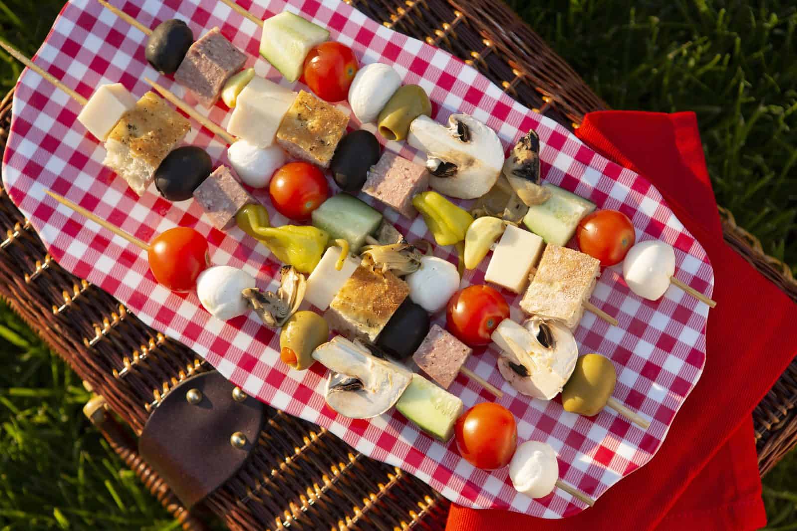 Antipasto skewer
