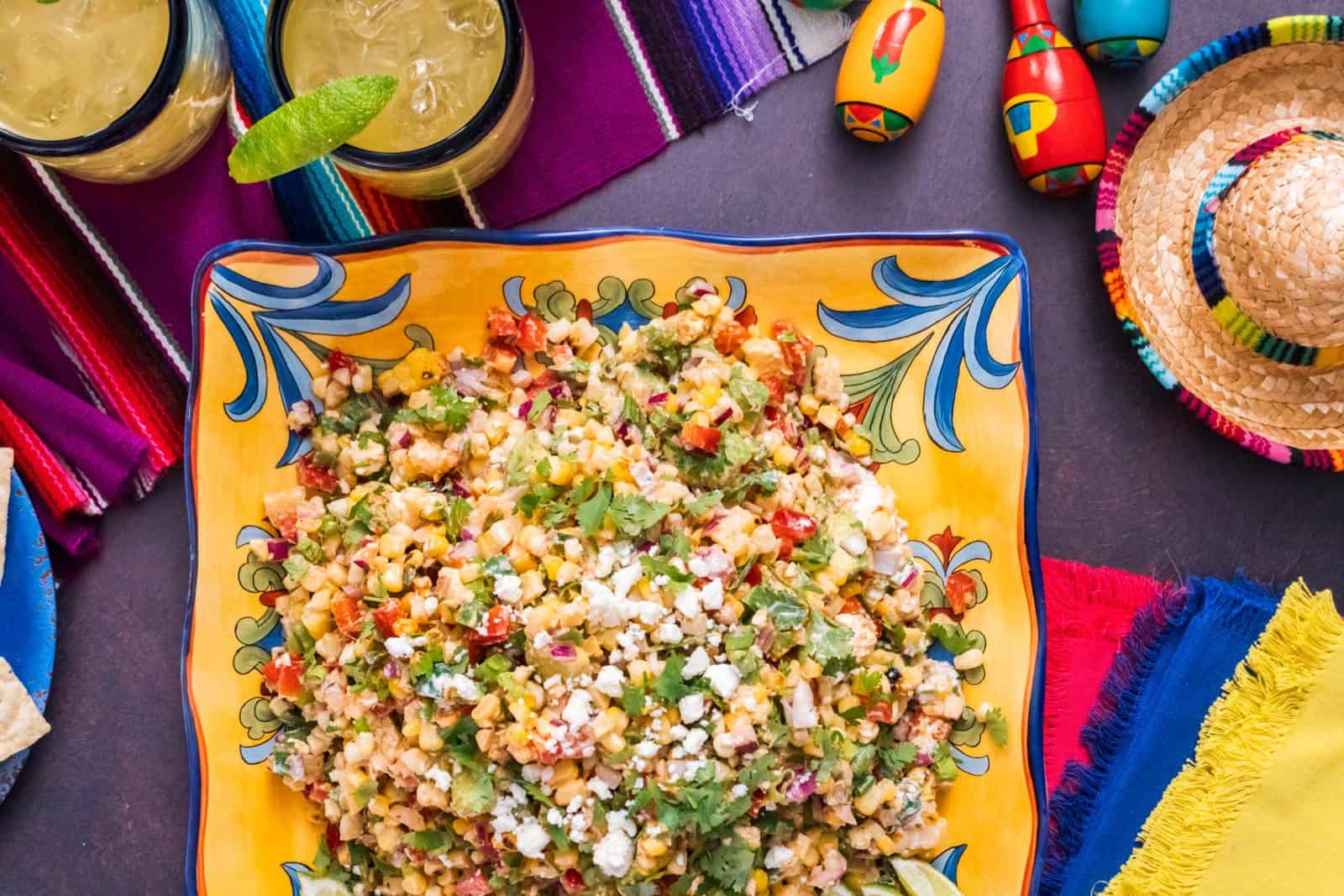 Mexican street corn dip