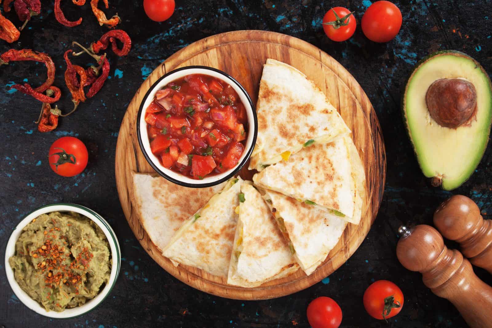 Quesadilla wedge