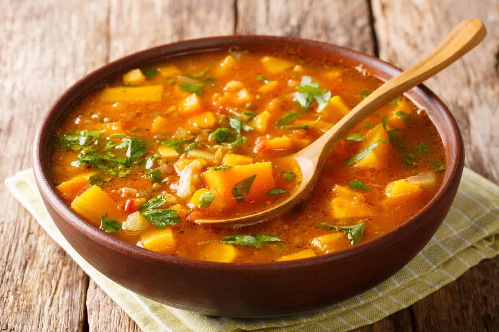 19 Crockpot Fall Recipes for Busy Weeknights 10 Lentil soup