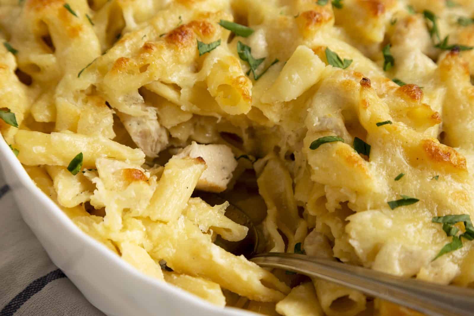 20 Chicken Casserole Recipes for Big Gatherings 2 Buffalo chicken pasta bake