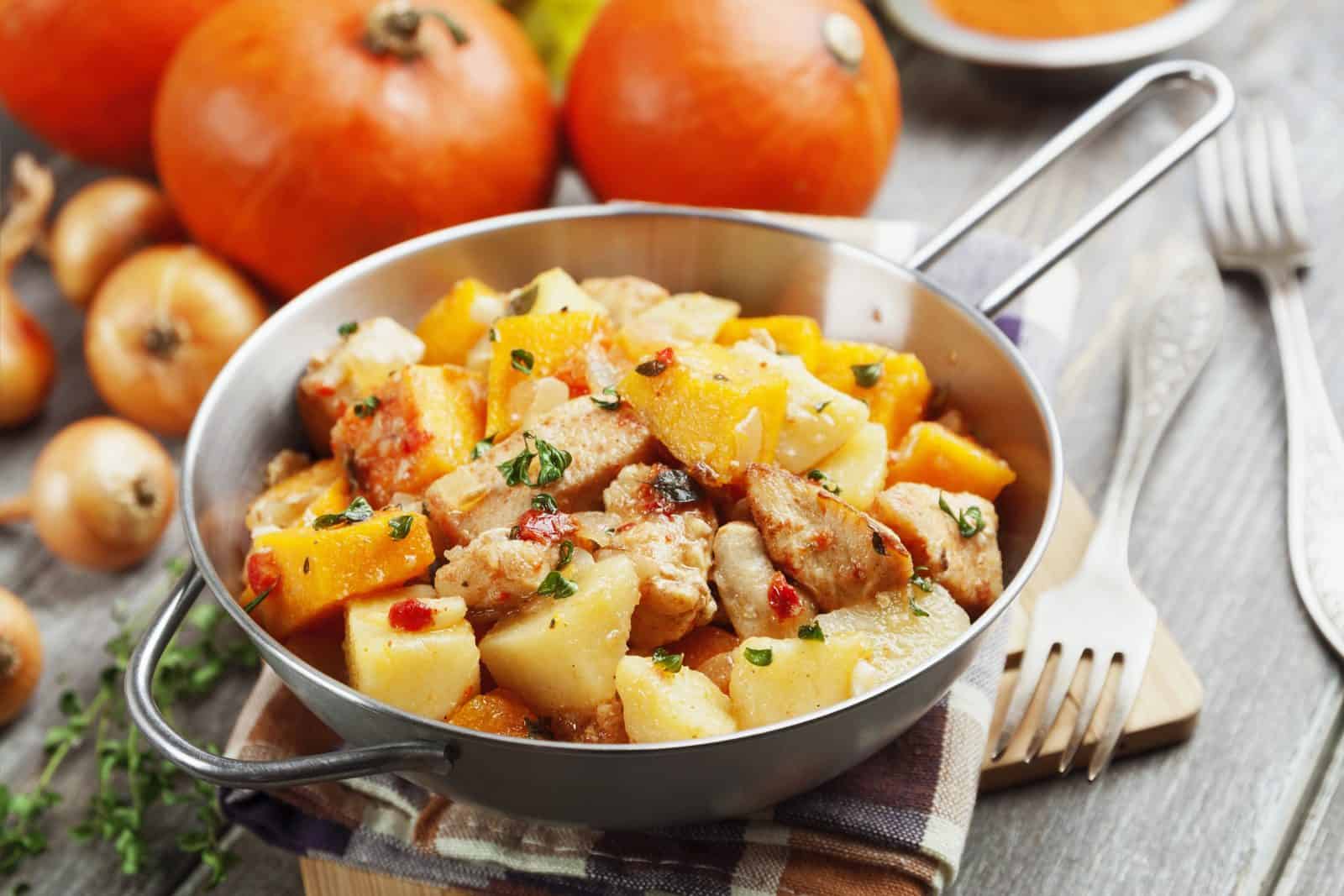 Chicken and vegetable stew