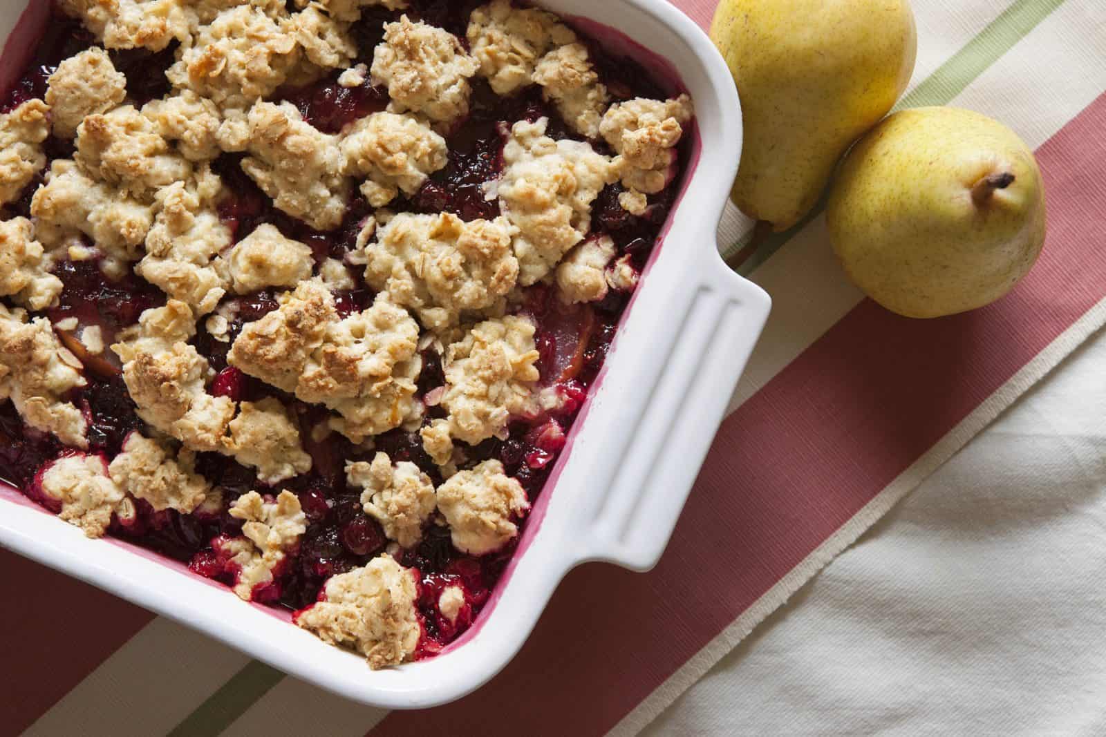 Old-Fashioned Fruit Cobbler Recipes 50 Pear cranberry cobbler