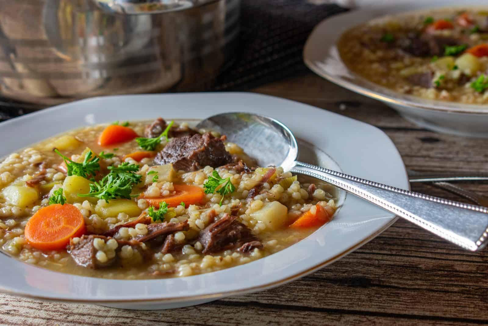 Beef and barley stew