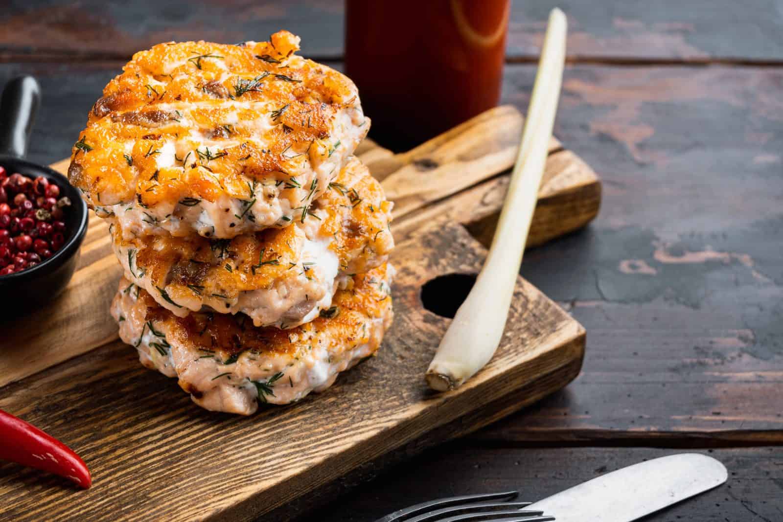 Salmon patty