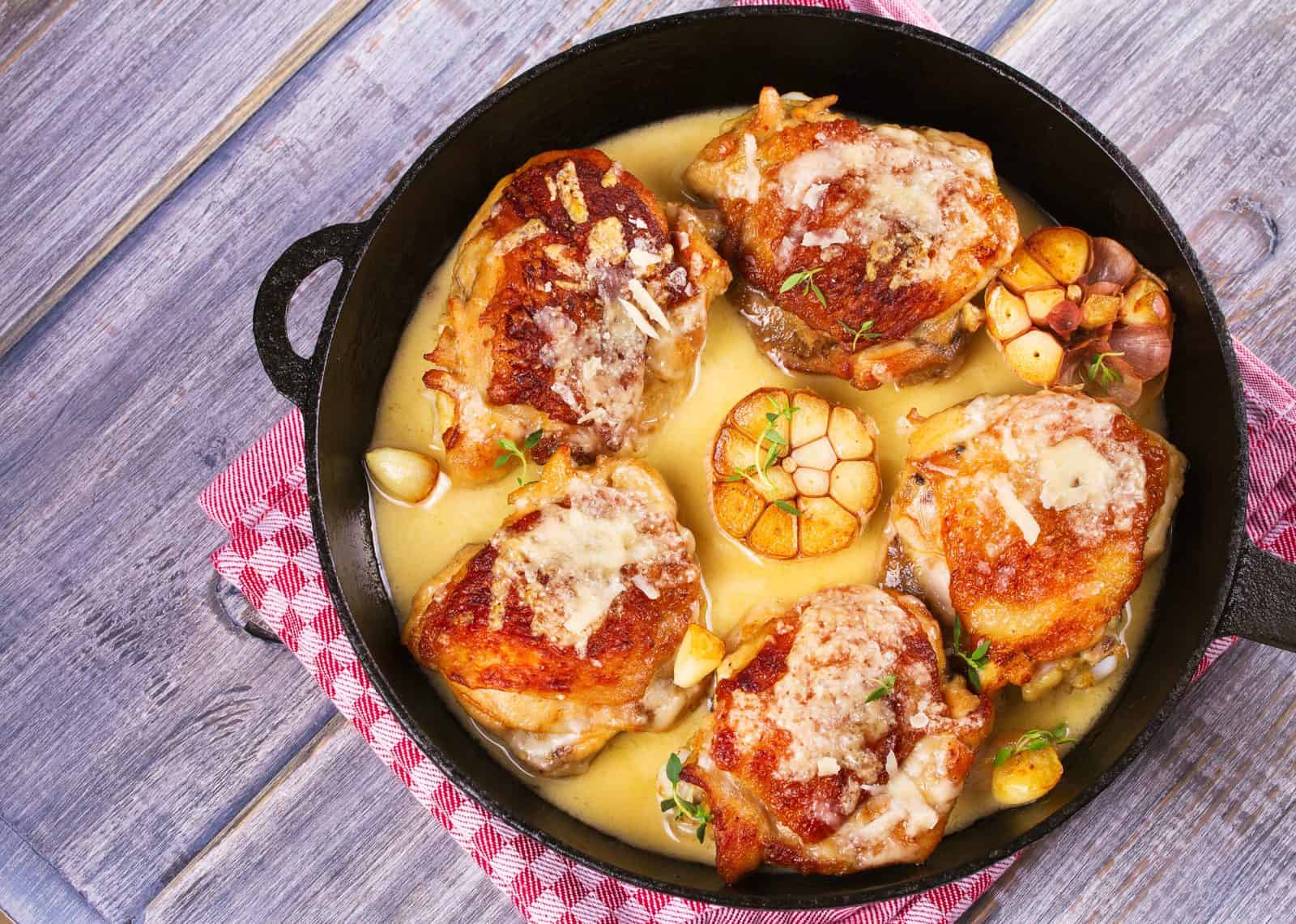 22 Crockpot Dump and Go Dinners for Busy Weeknights 2 Garlic parmesan chicken dump and go