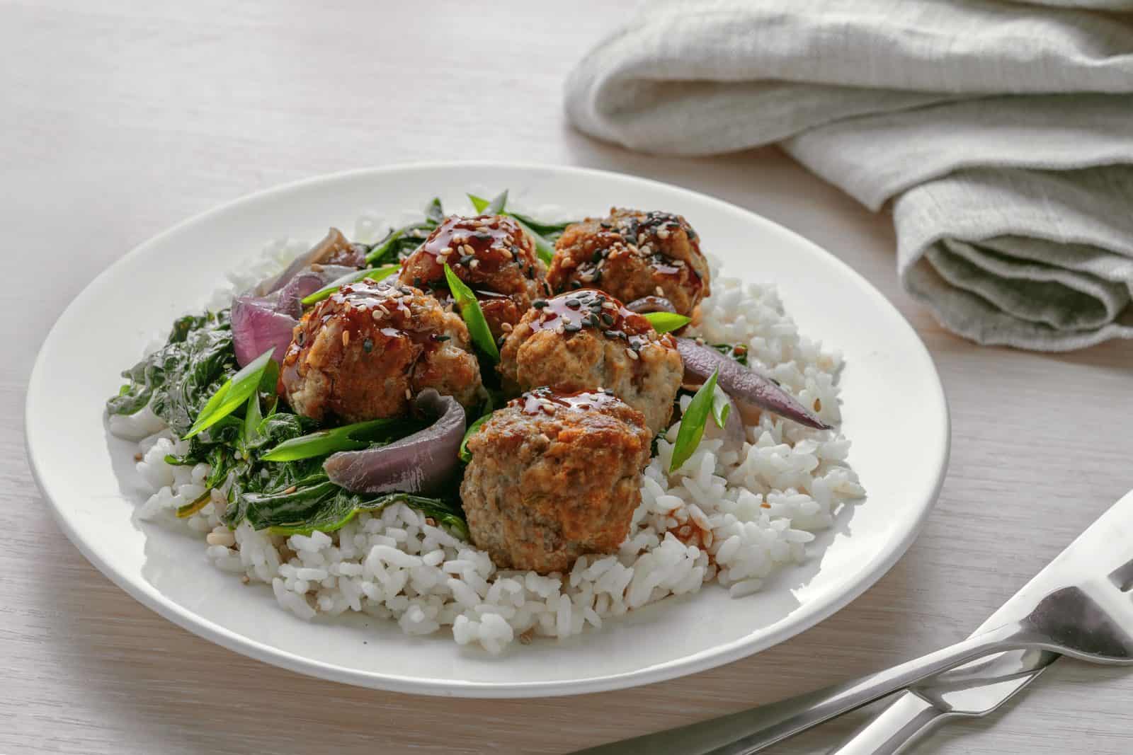 22 Crockpot Dump and Go Dinners for Busy Weeknights 12 Teriyaki meatballs and rice dump