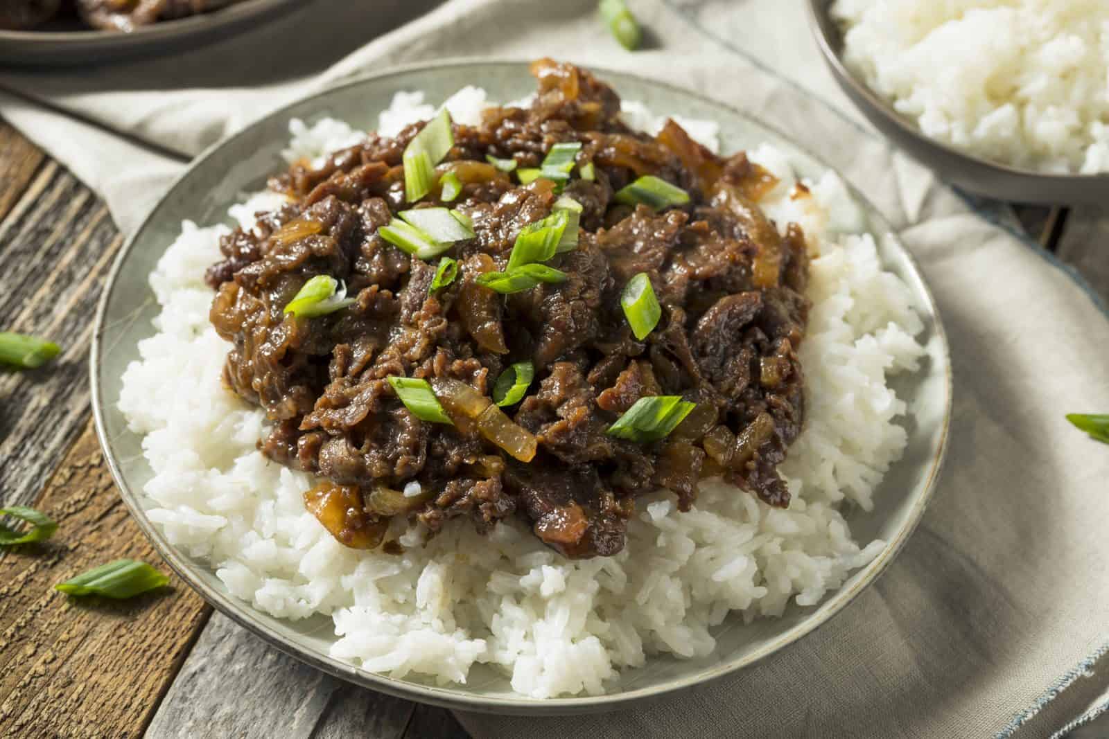 22 Crockpot Dump and Go Dinners for Busy Weeknights 18 Korean beef dump