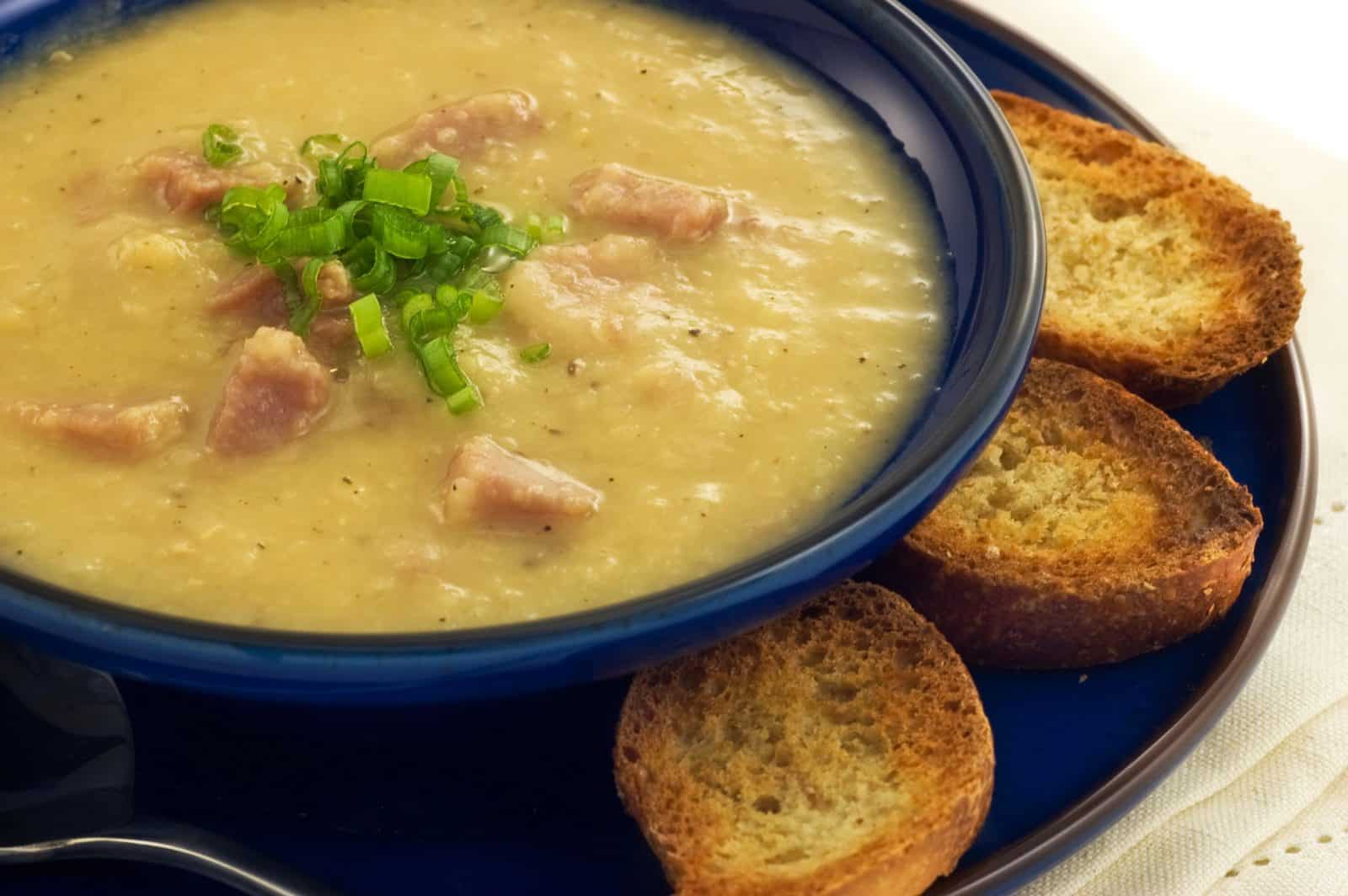 22 Crockpot Dump and Go Dinners for Busy Weeknights 26 Lentil and ham soup dump