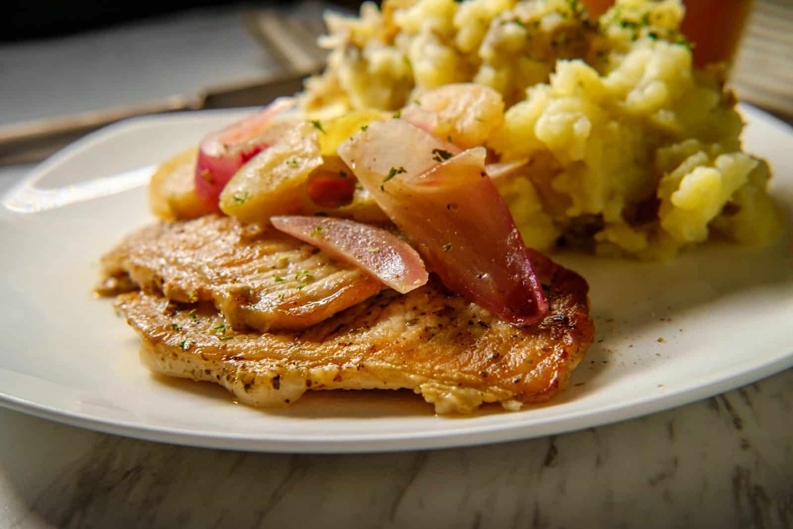 22 Crockpot Dump and Go Dinners for Busy Weeknights 36 Apple cider pork chops dump and go