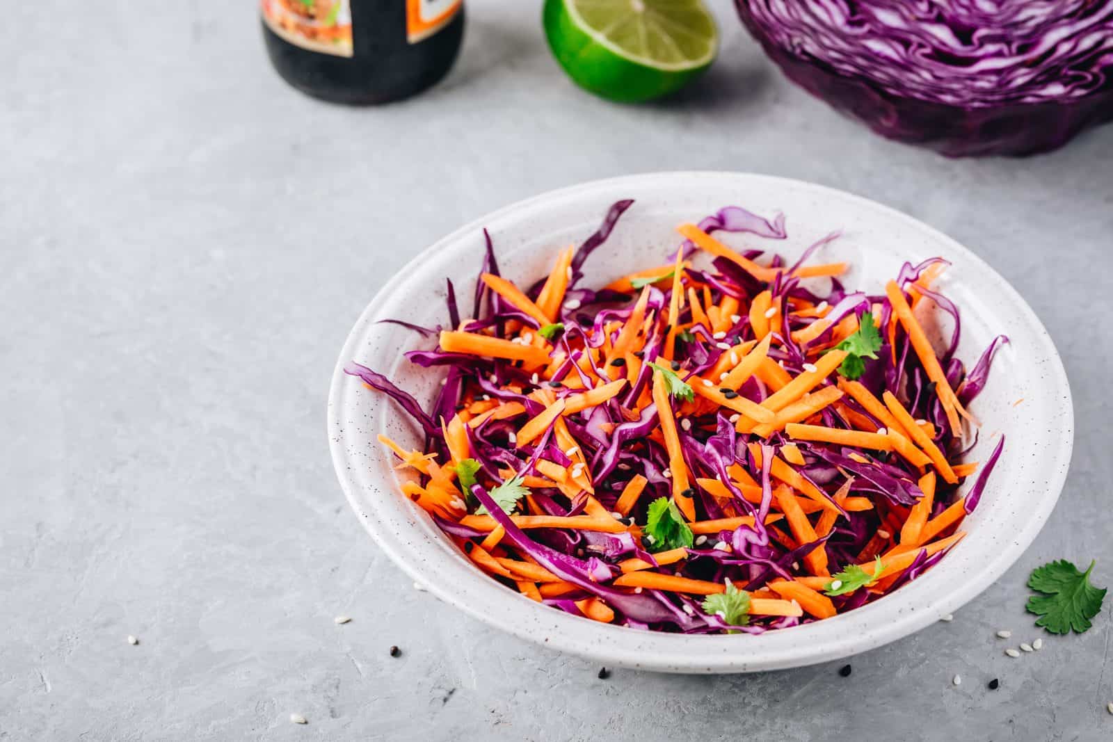 Asian cabbage slaw