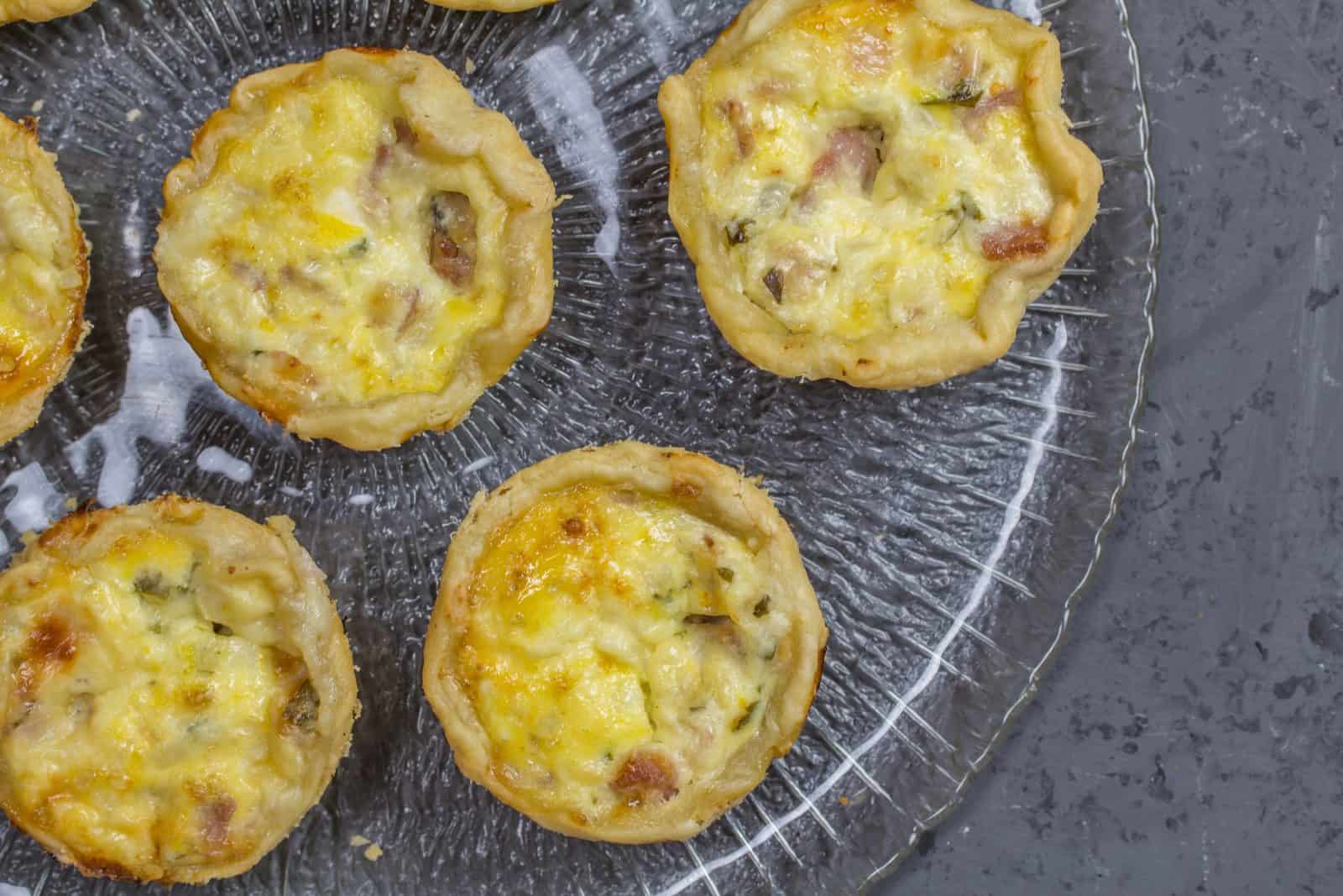 22 Easy Costco Party Appetizers 12 Costco quiche trio warmed and served