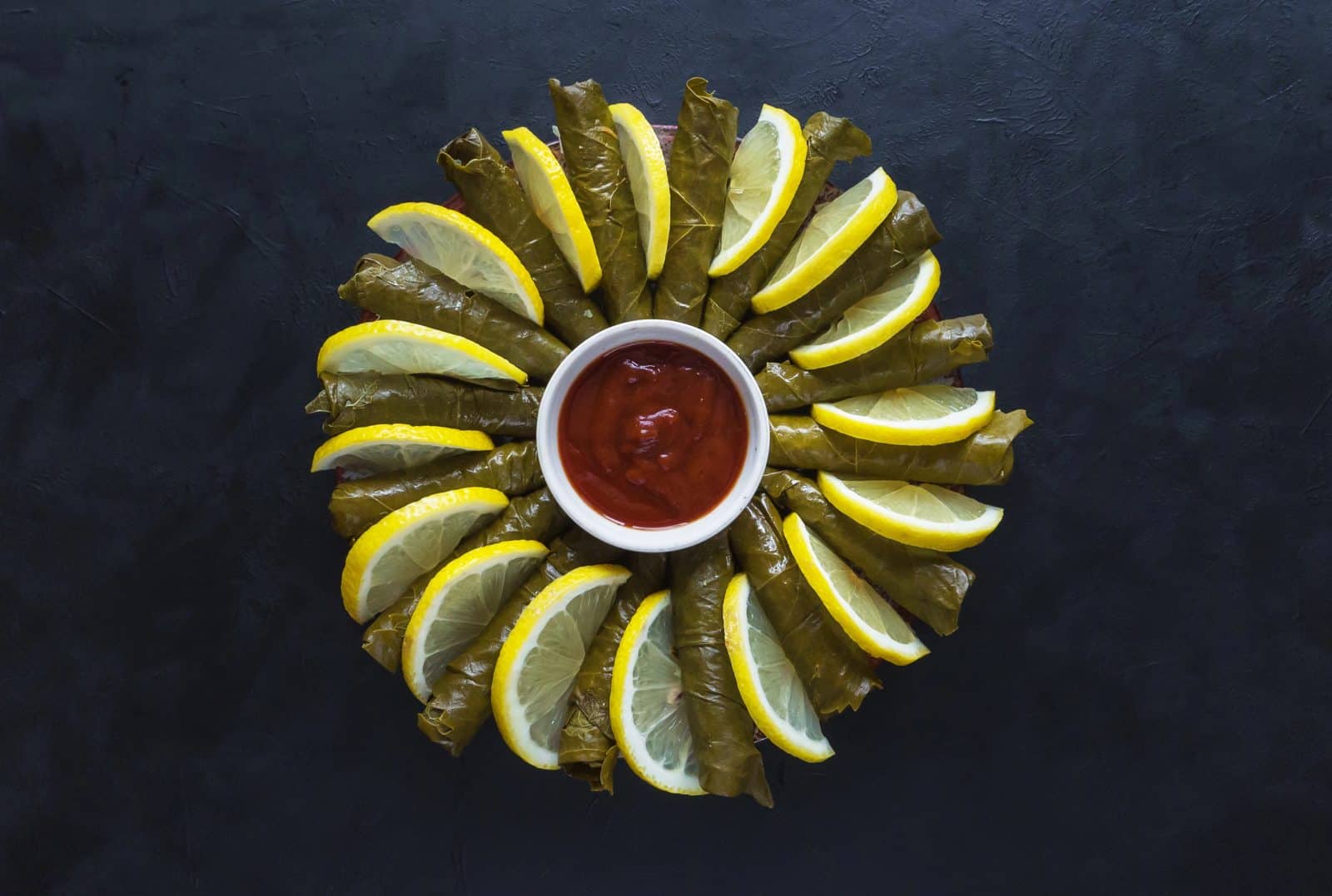22 Easy Costco Party Appetizers 22 Kirkland stuffed grape leaves plated