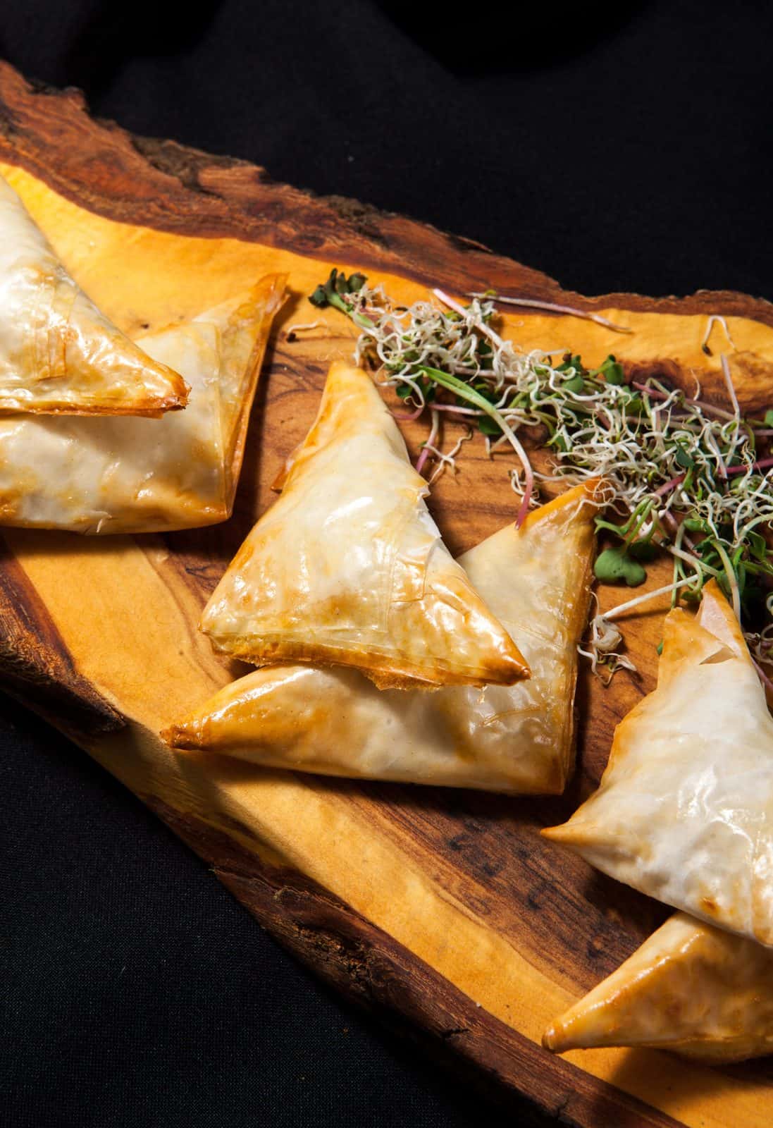 22 Easy Costco Party Appetizers 36 Kirkland spinach and feta phyllo triangles golden