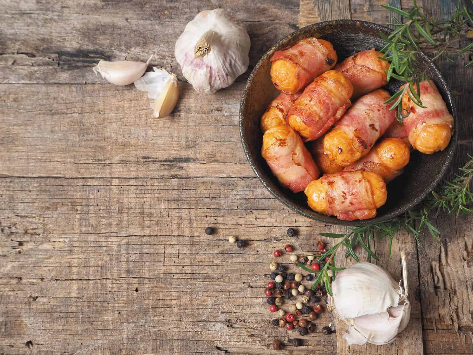 20 Crock Pot Appetizers for Easy Parties 12 Bacon wrapped smoky