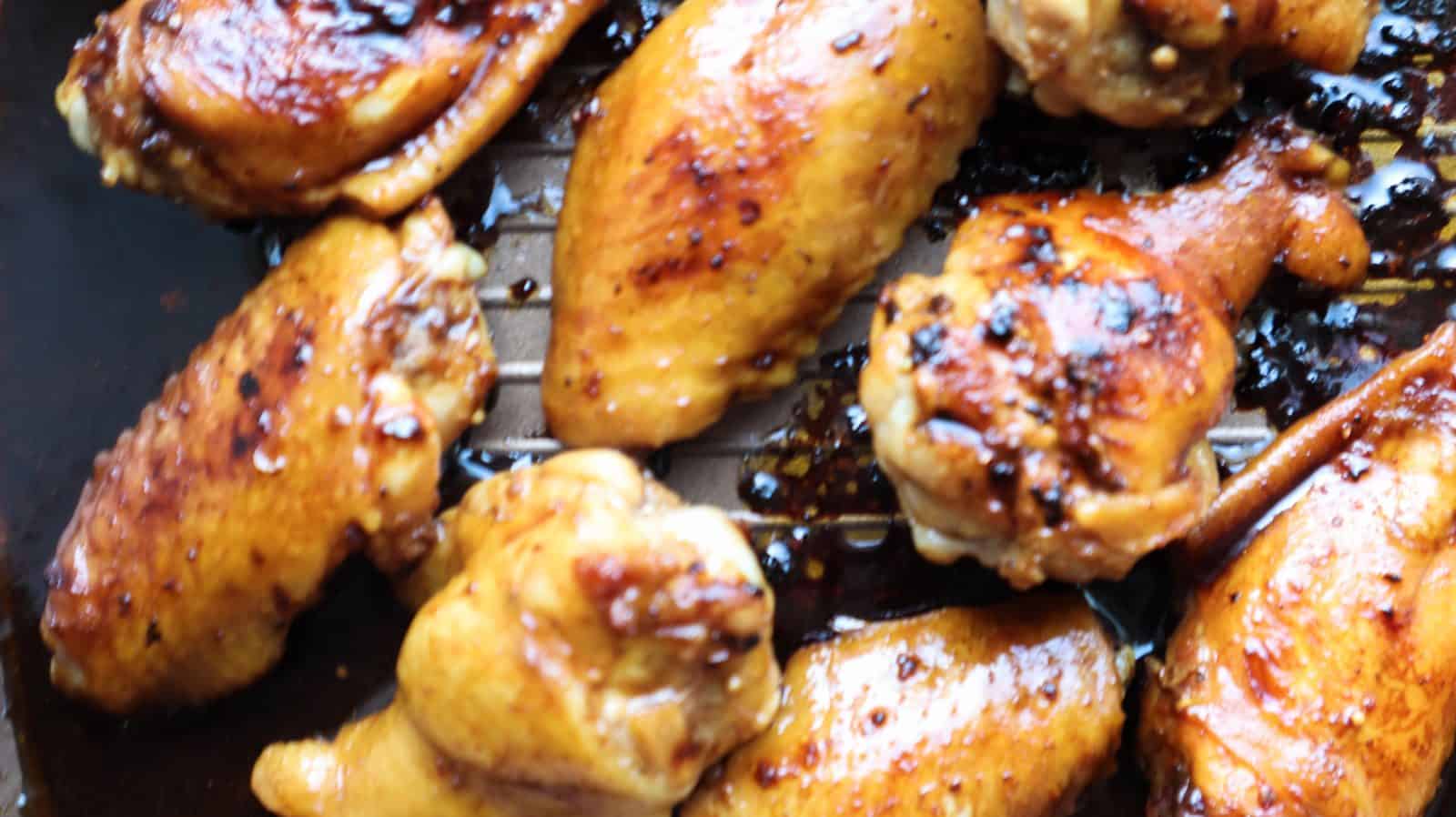 20 Crock Pot Appetizers for Easy Parties 20 Sticky teriyaki chicken wing
