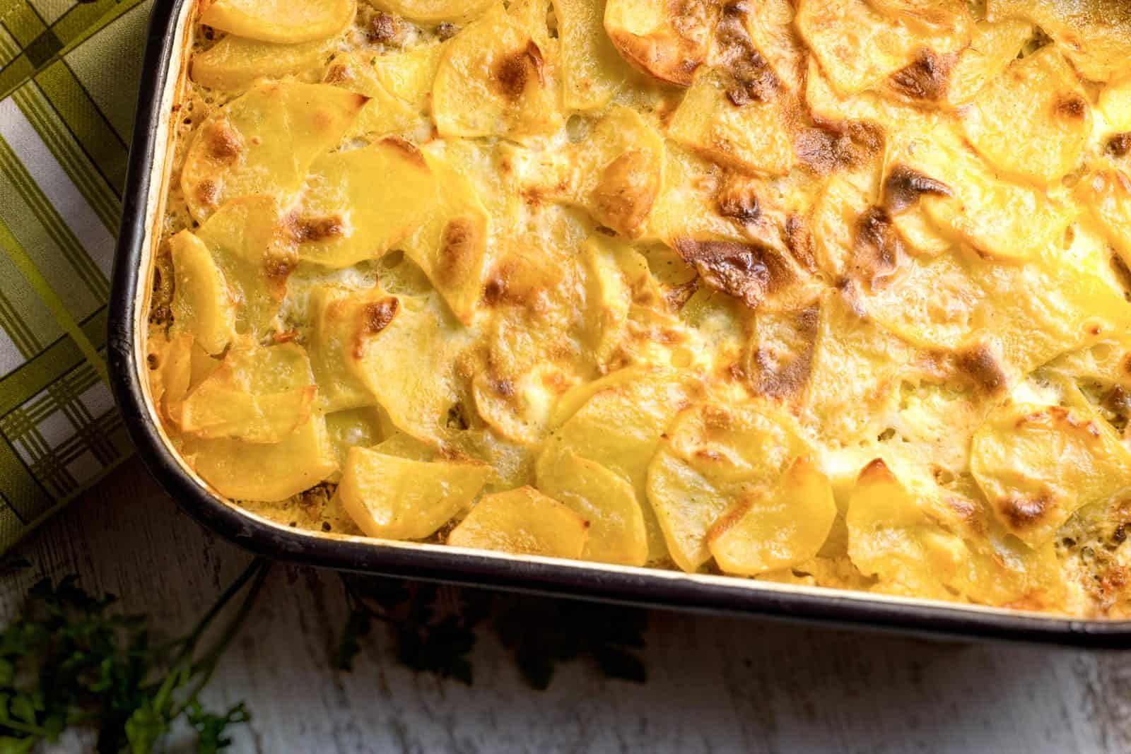 Hamburger potato delight