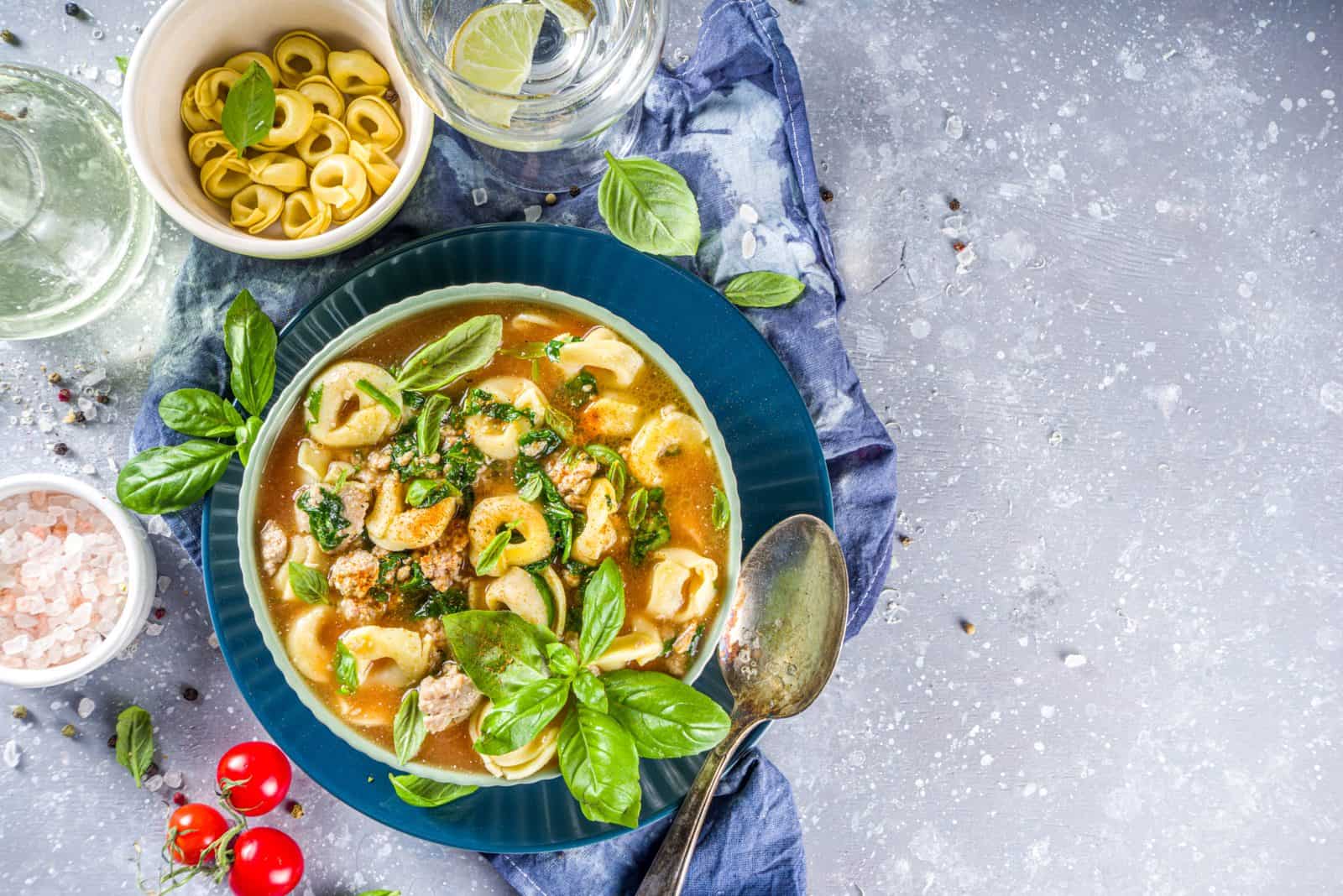 15 Mushroom Soup Recipes for Chilly Nights 12 Mushroom tortellini soup