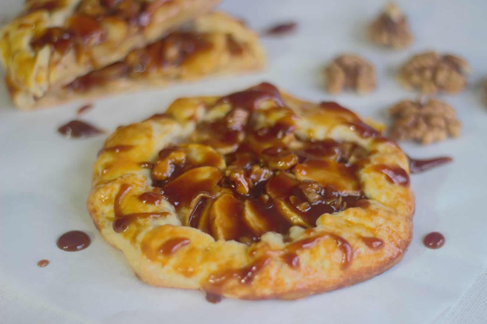 30 Apple Dessert Recipes That Look Fancy With Zero Effort 2 Caramel apple galette