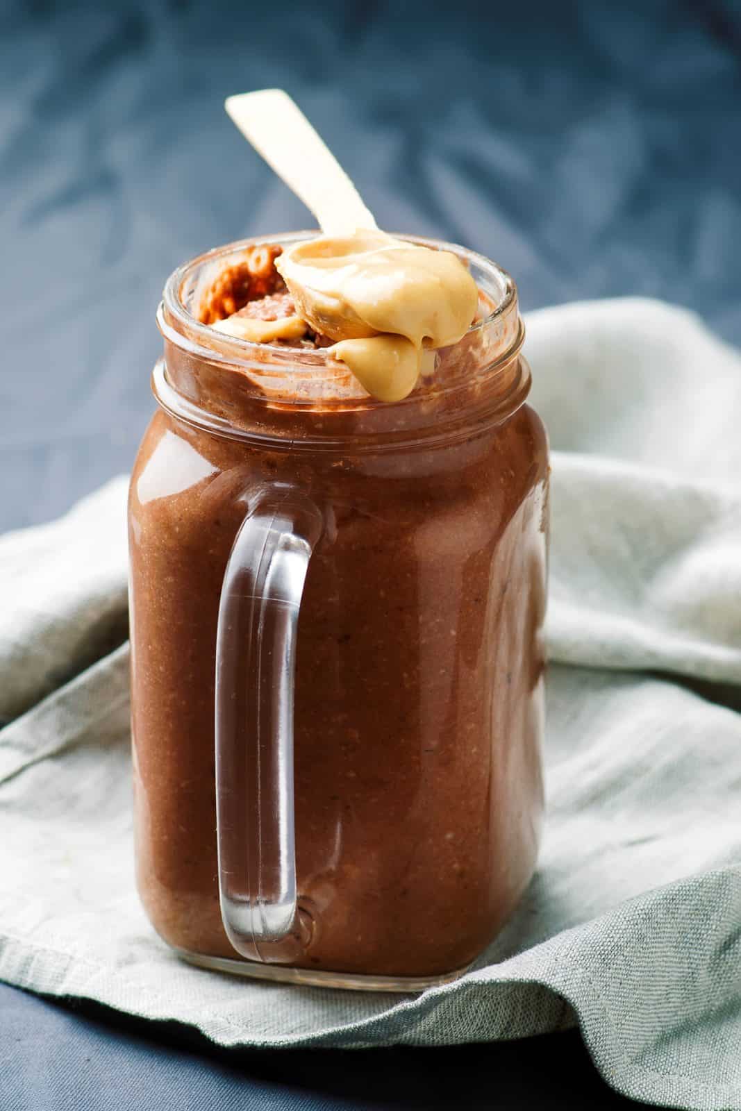 These 23 Overnight Oats Recipes Will Transform Your Morning Routine 2 Chocolate peanut butter oats