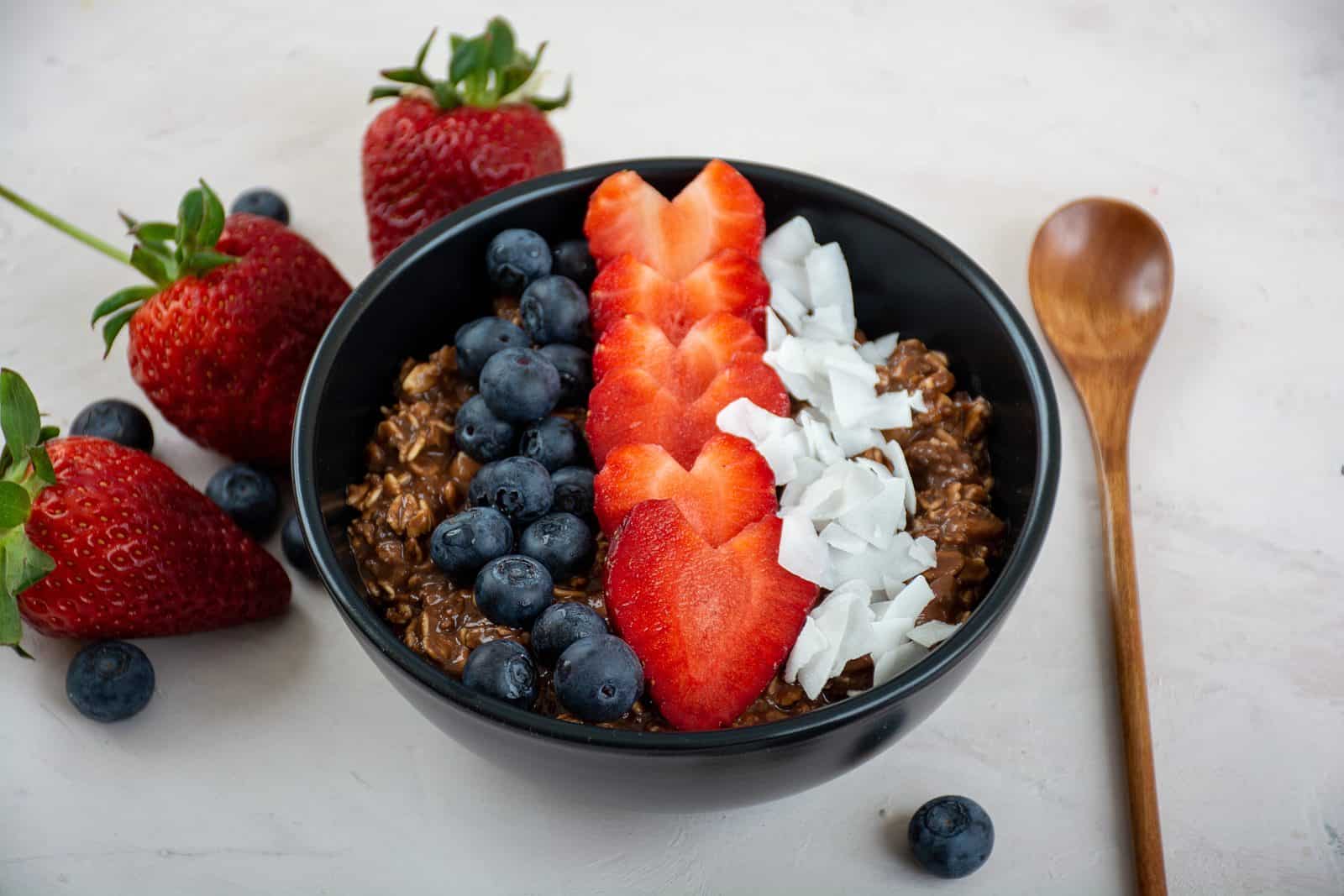 These 23 Overnight Oats Recipes Will Transform Your Morning Routine 40 Brownie batter oats
