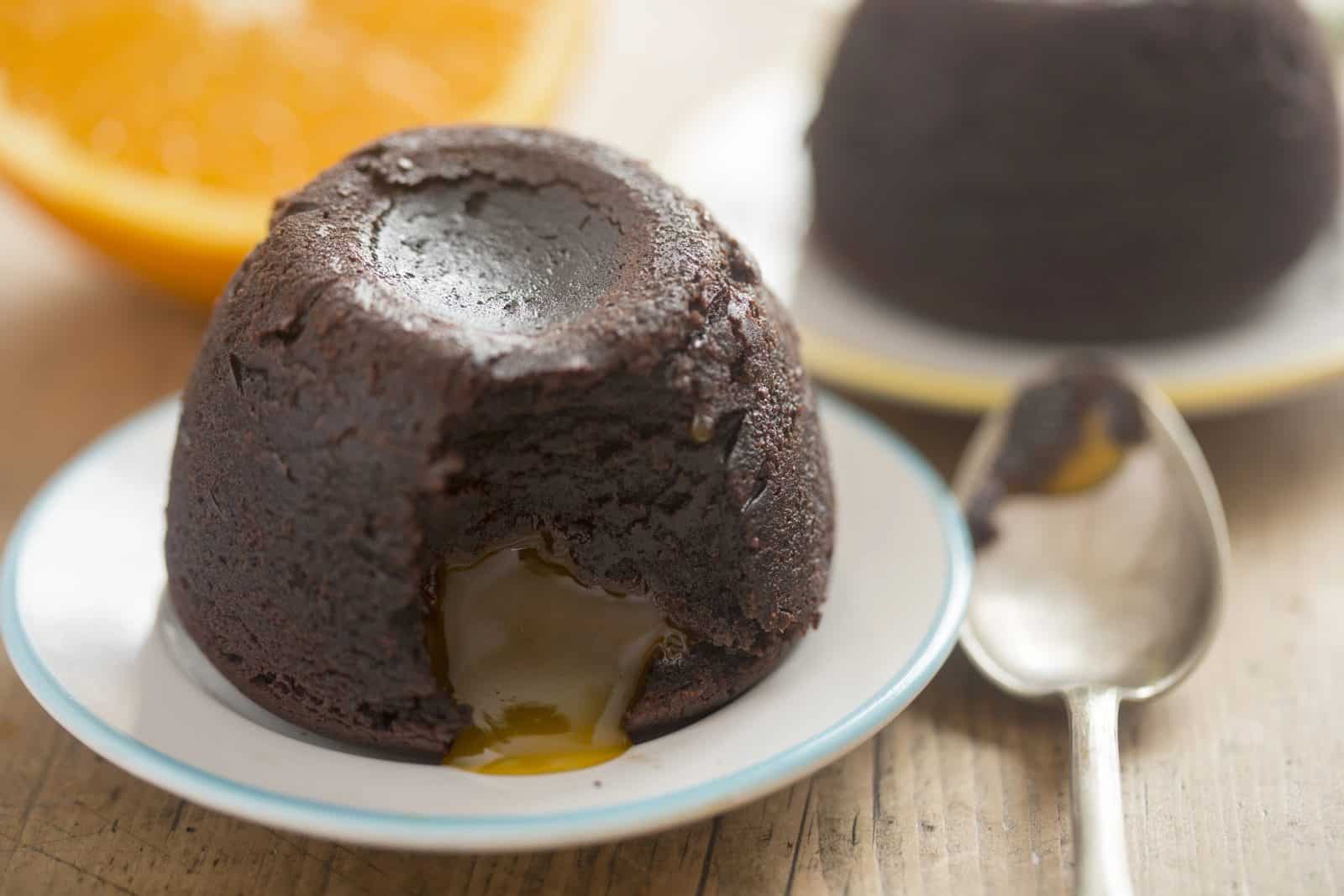 Chocolate orange steamed pudding