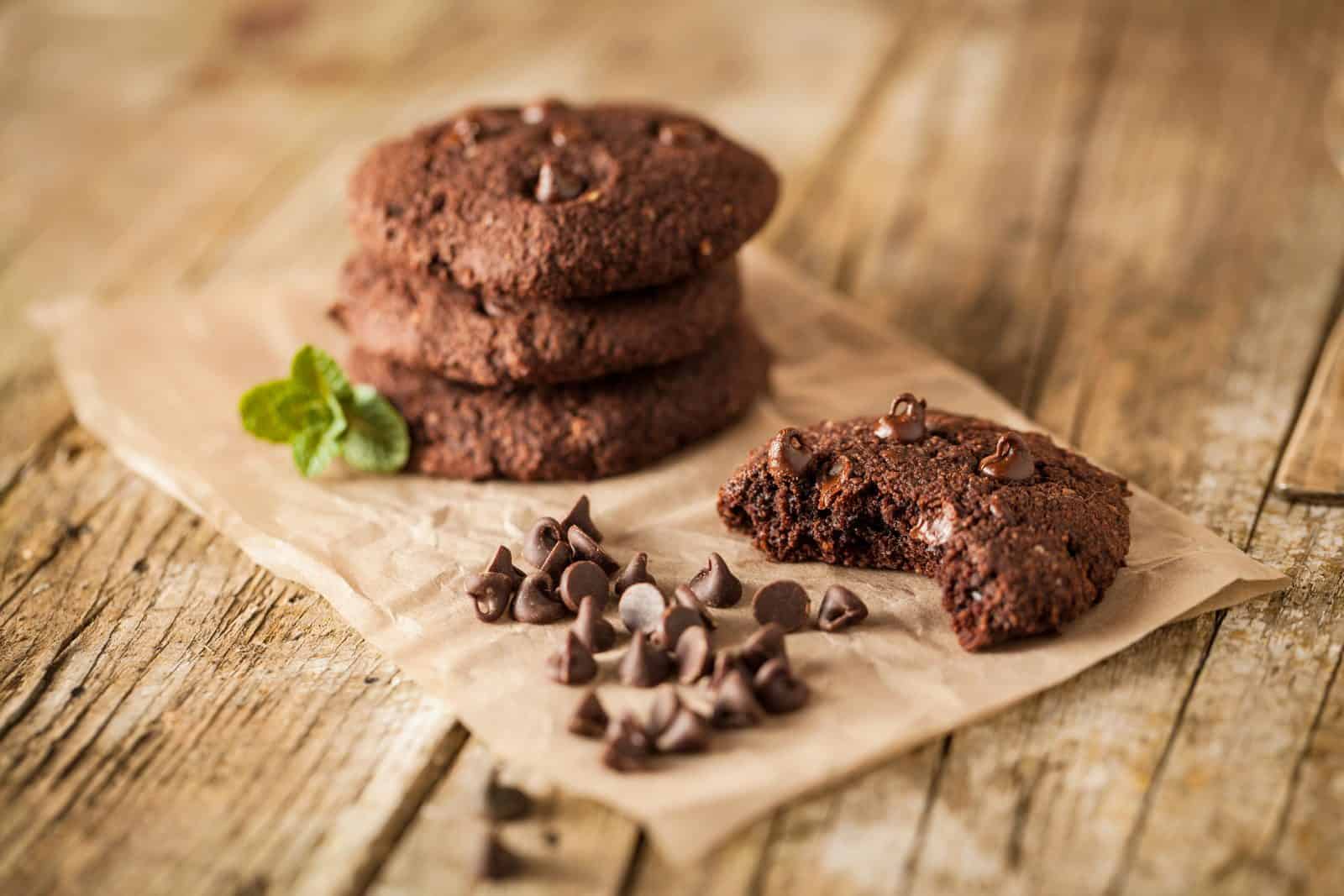 Almond flour chocolate cookie