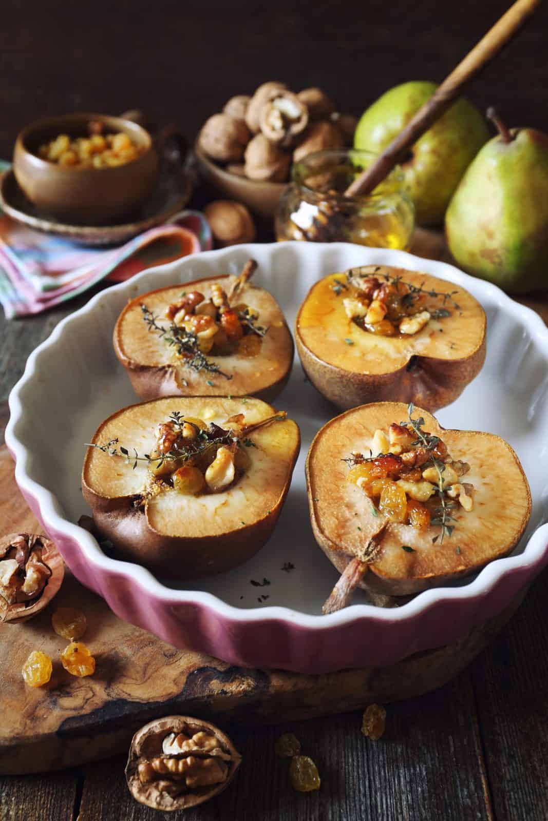 Pear walnut