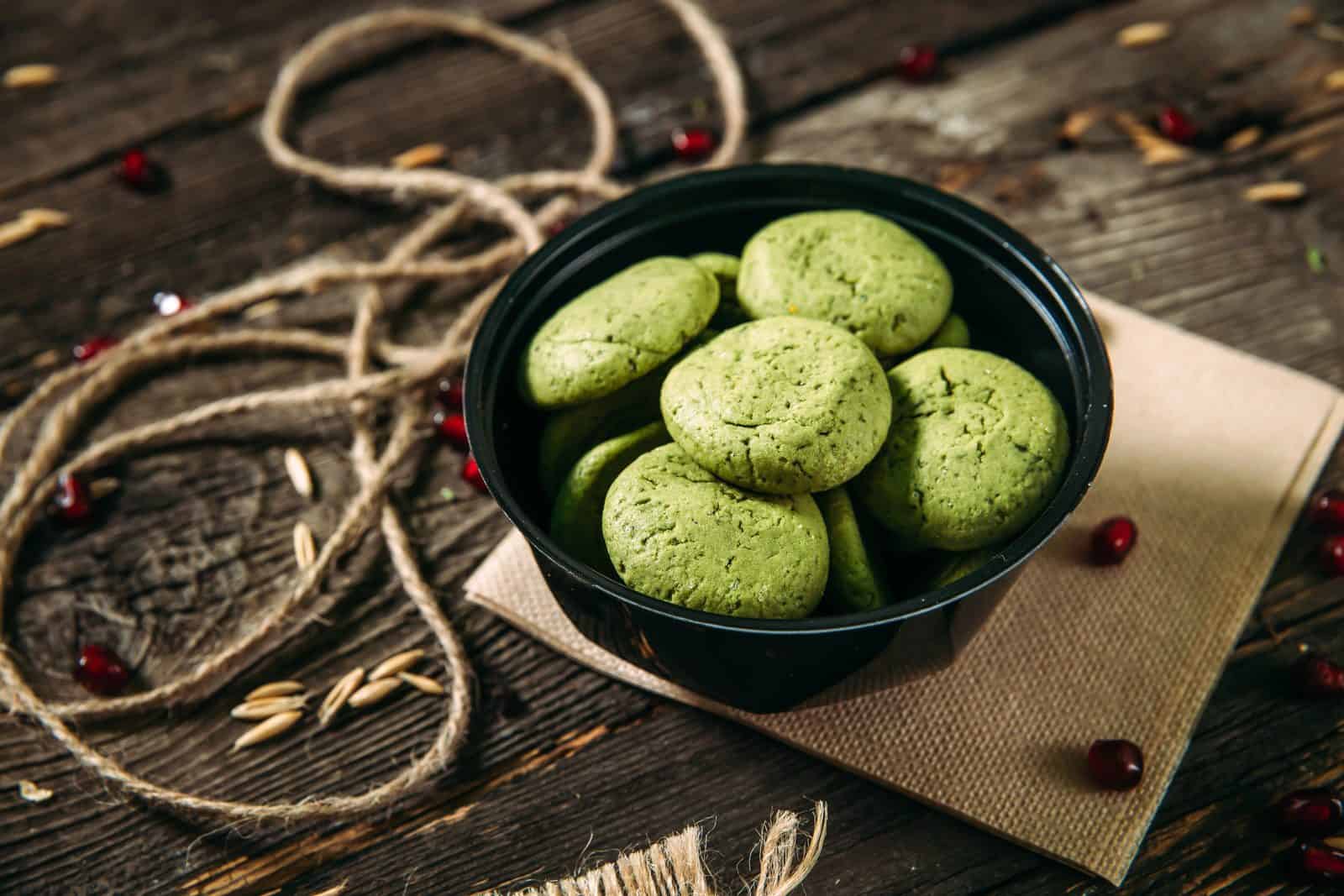 Mint chocolate chip cookie