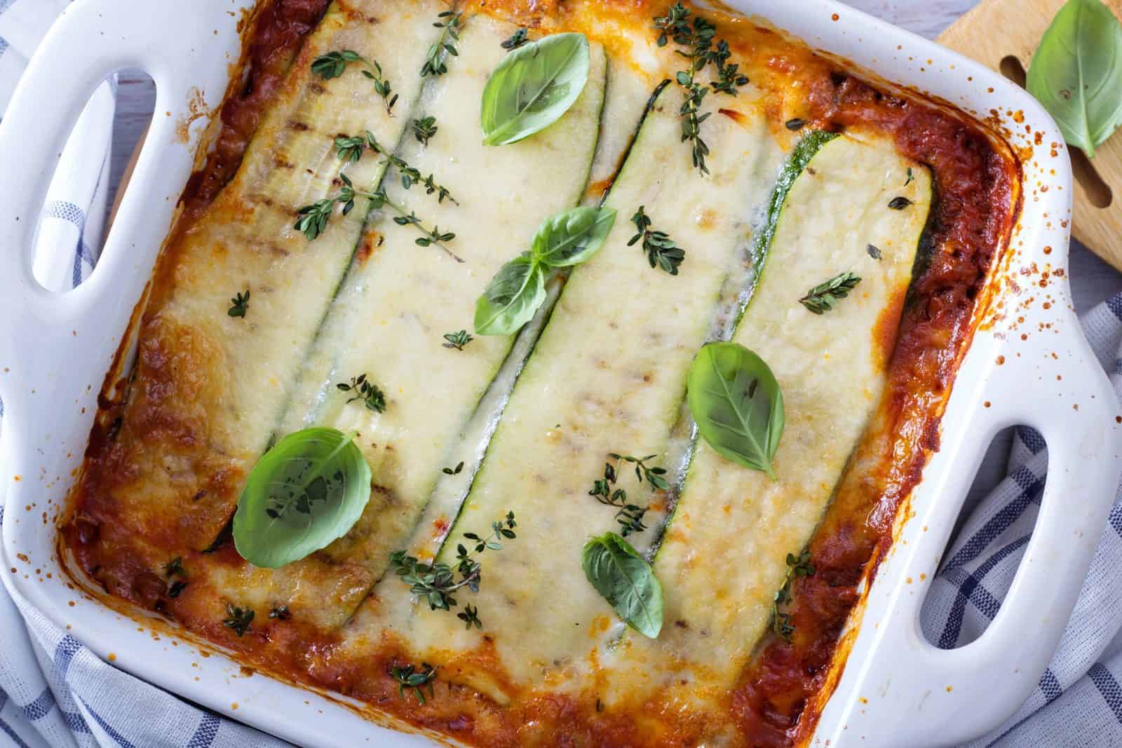20 Easy Lasagna Recipes for Feeding a Crowd 24 Zucchini noodle lasagna