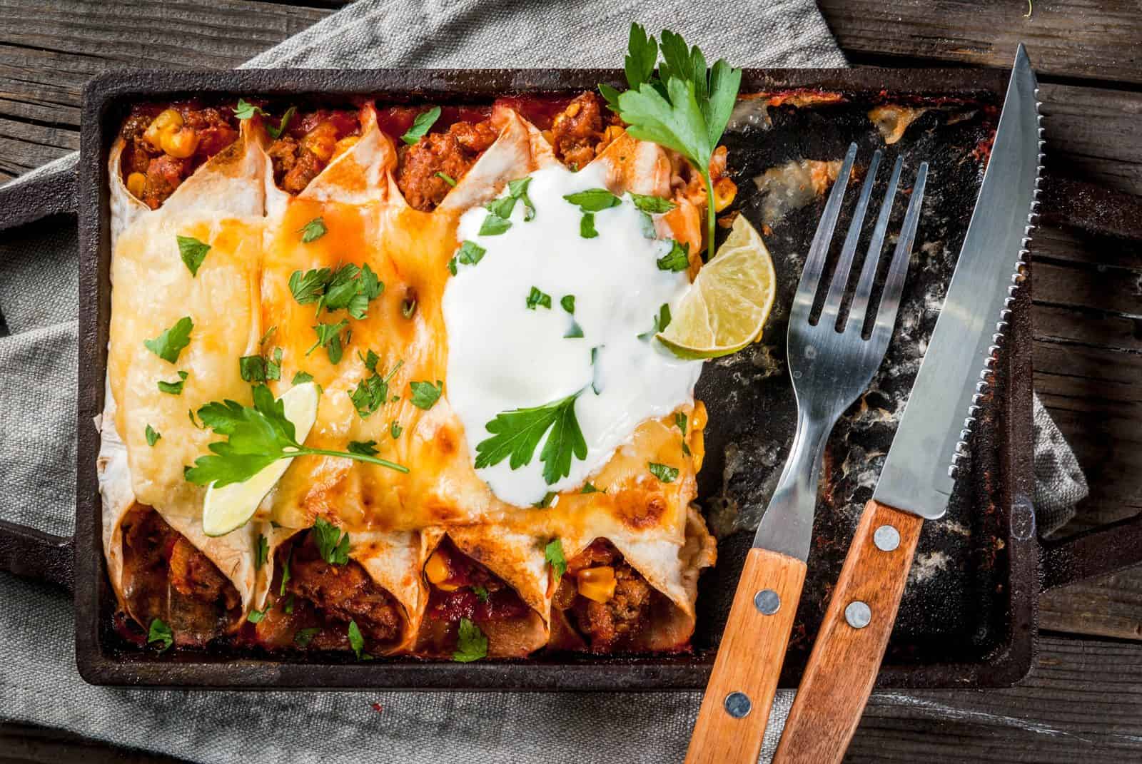20 Ground Beef Skillet Dinners for Busy Weeknights 30 Ground beef enchilada