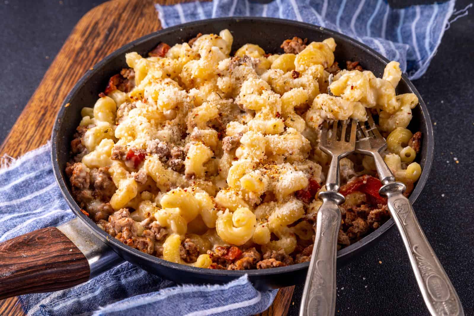 20 Ground Beef Skillet Dinners for Busy Weeknights 32 Beef and macaroni