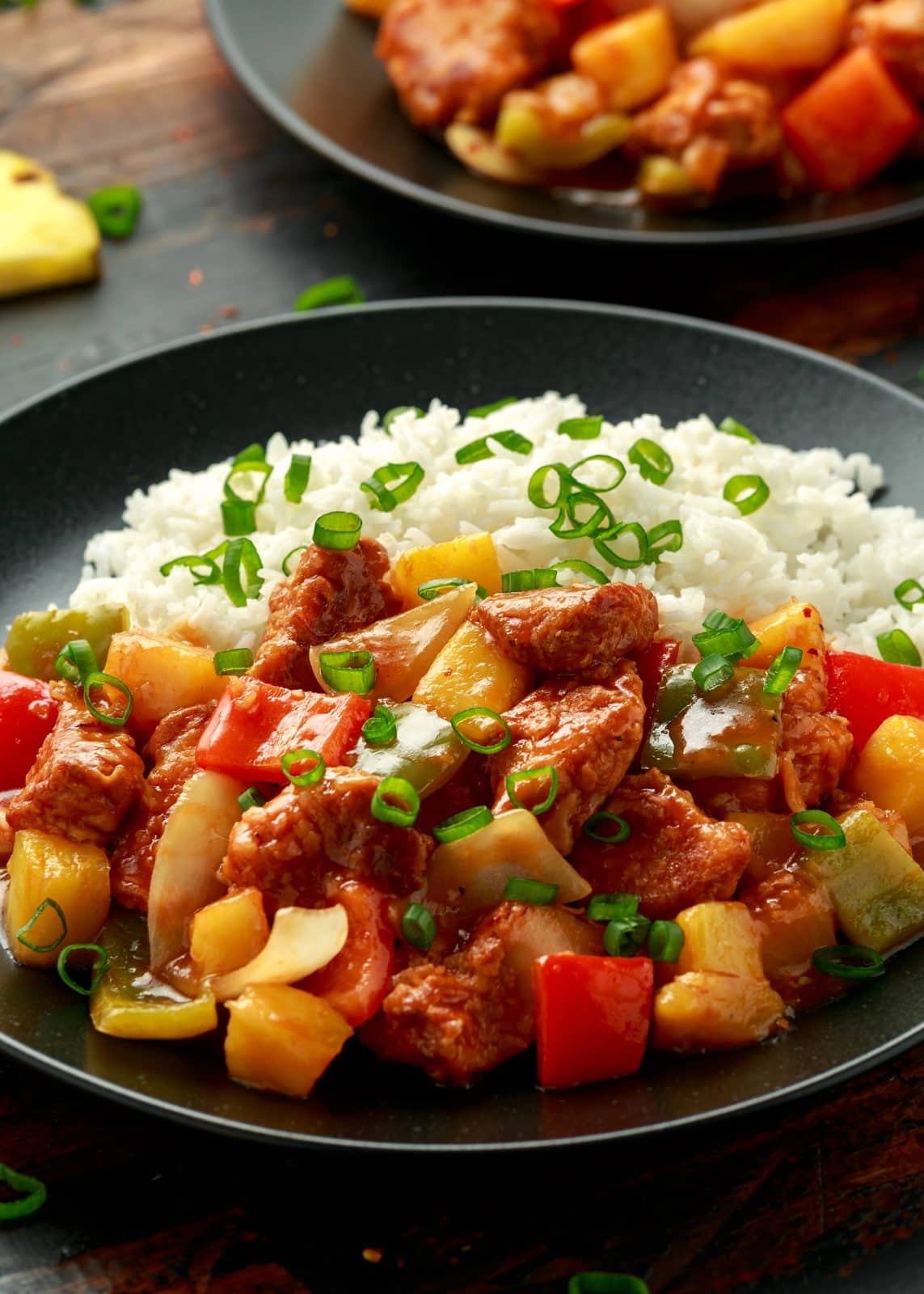Pineapple teriyaki chicken