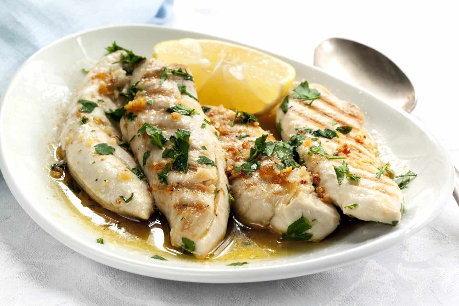 Lemon butter garlic chicken