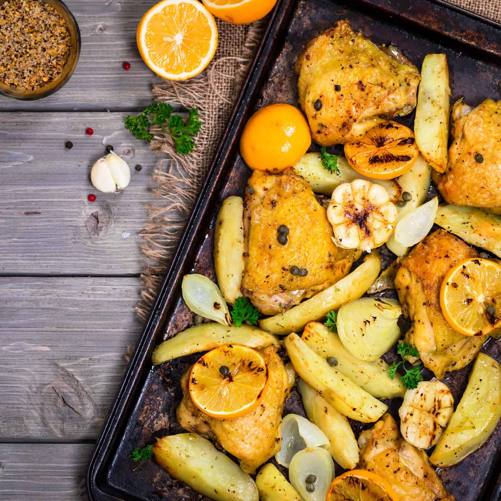 Italian chicken and potato