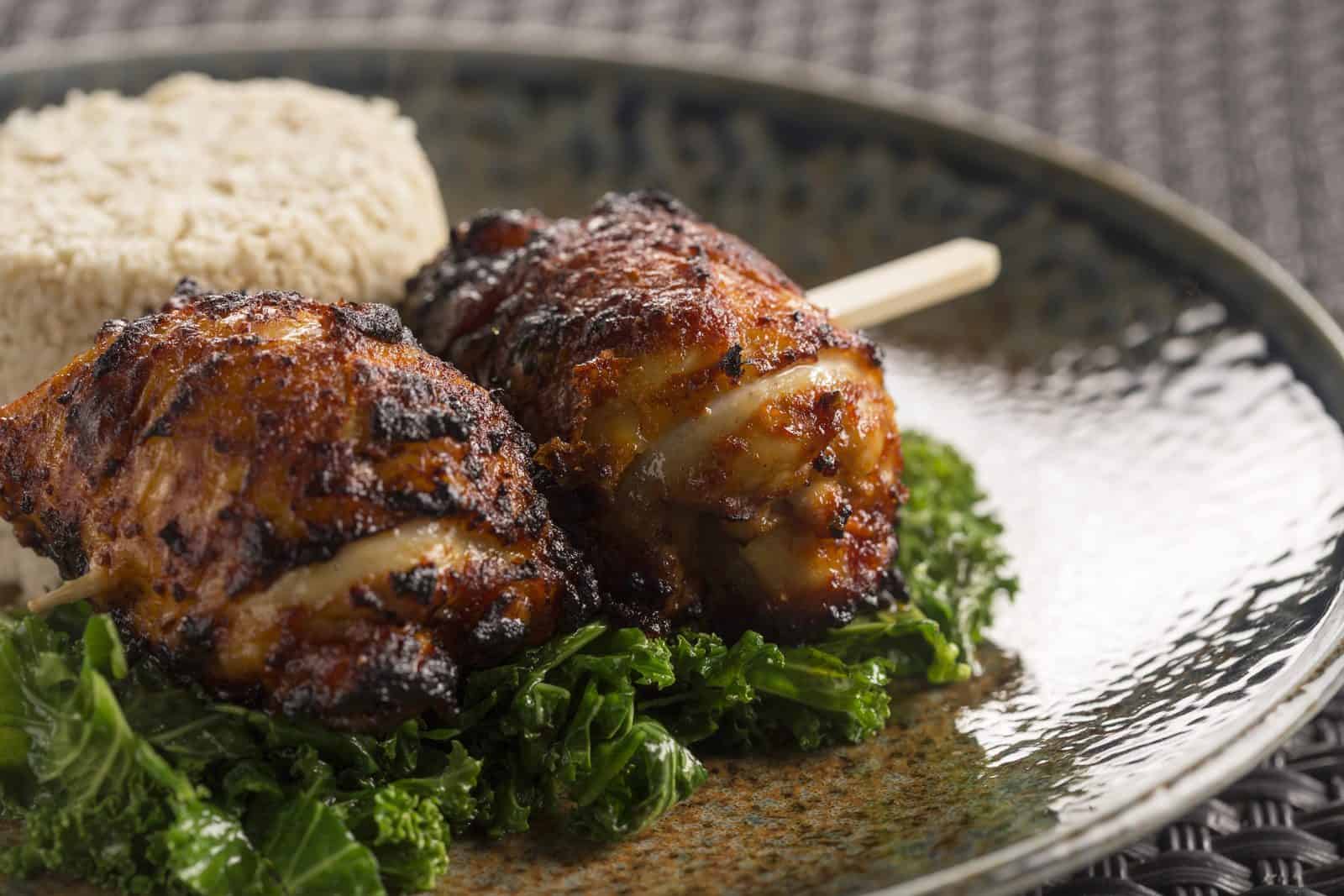Korean barbecue chicken thigh