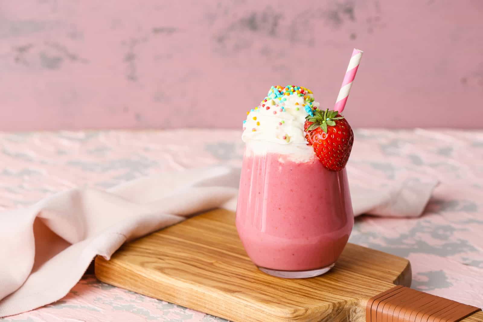 Cotton candy frappuccino