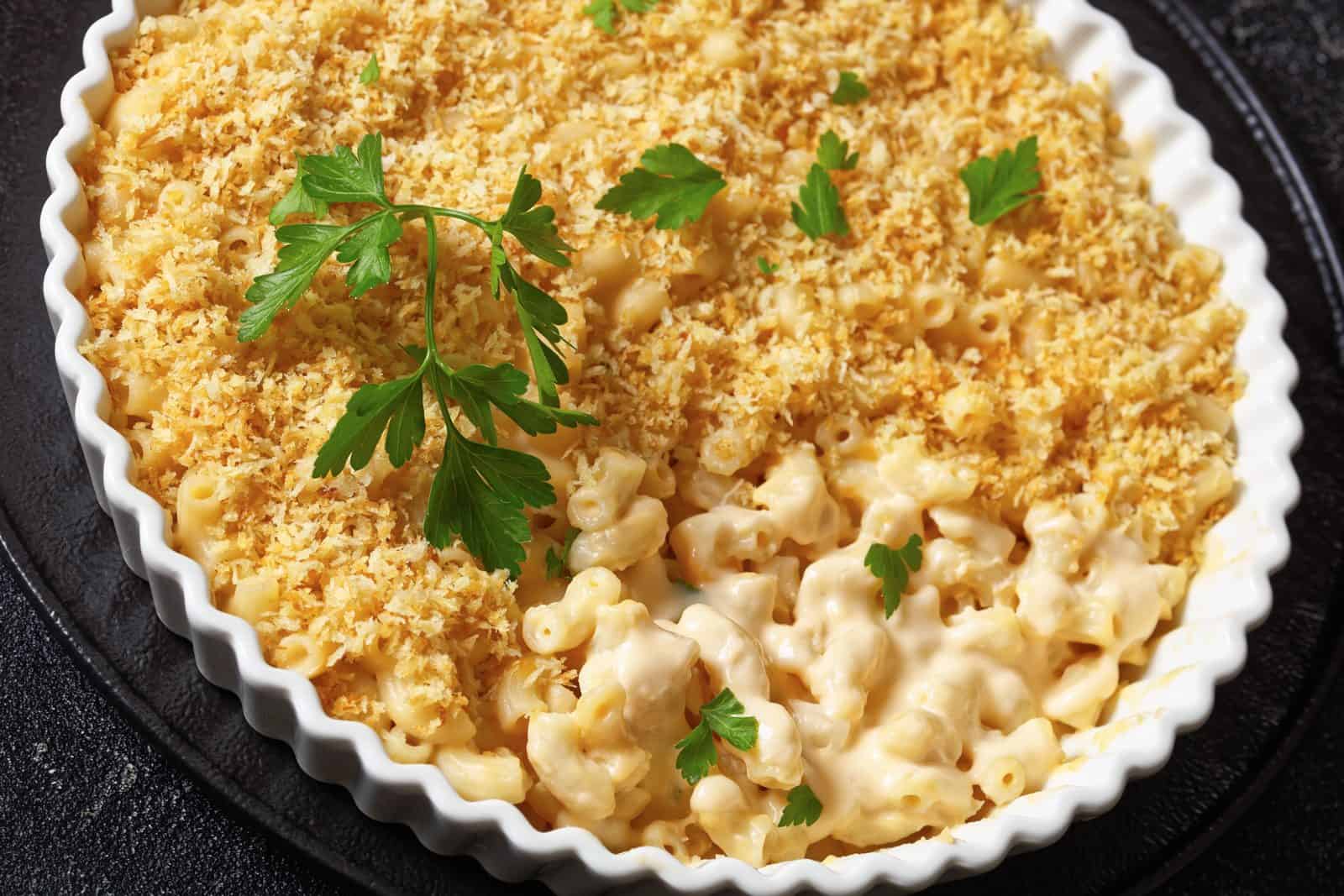 18 Homemade Mac and Cheese Recipes Better Than Boxed 46 Panko parmesan topped mac