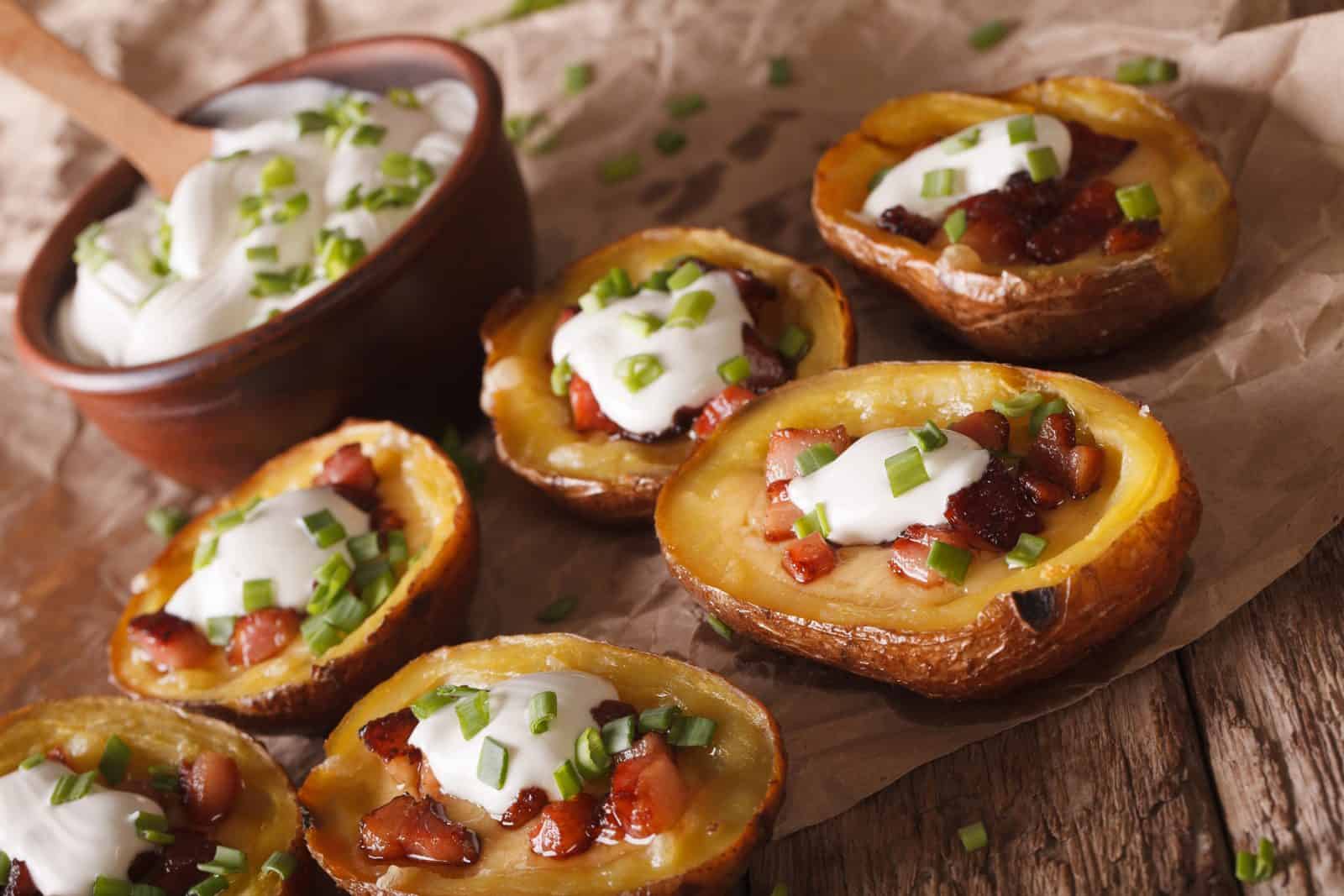 20 Birthday Party Appetizers for Any Age 64 Potato skin