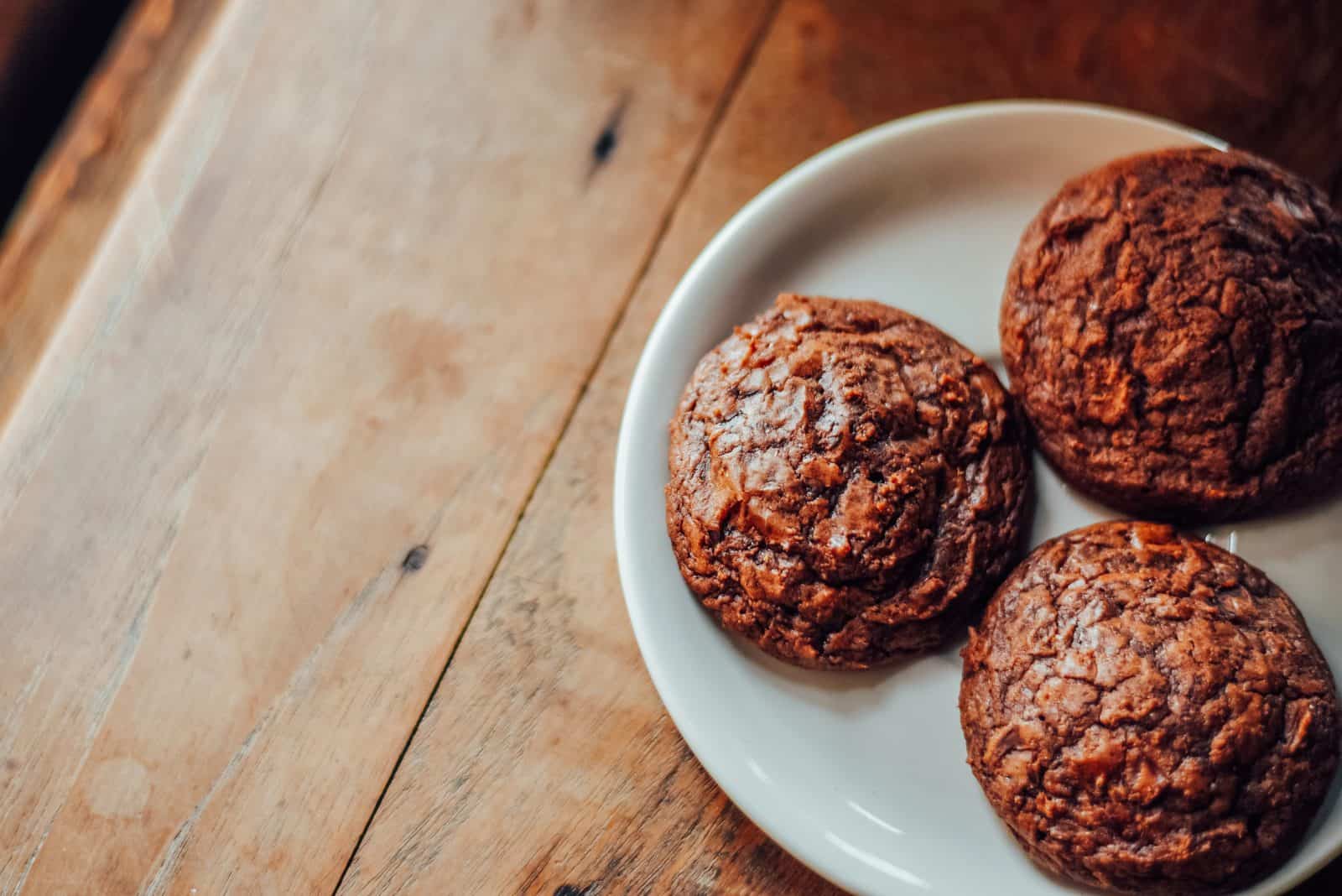 Double chocolate brownie cookie
