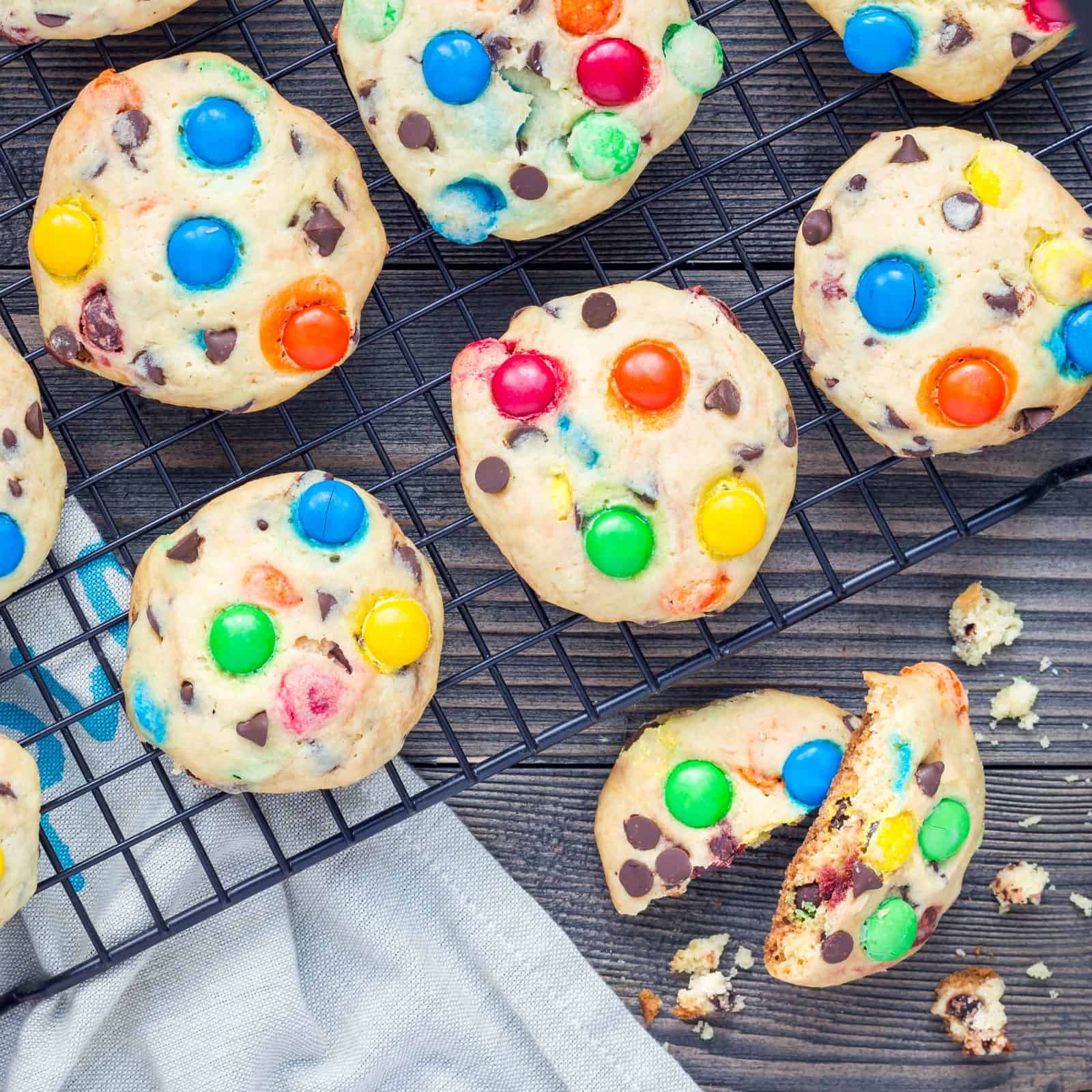 M and m sugar cookie