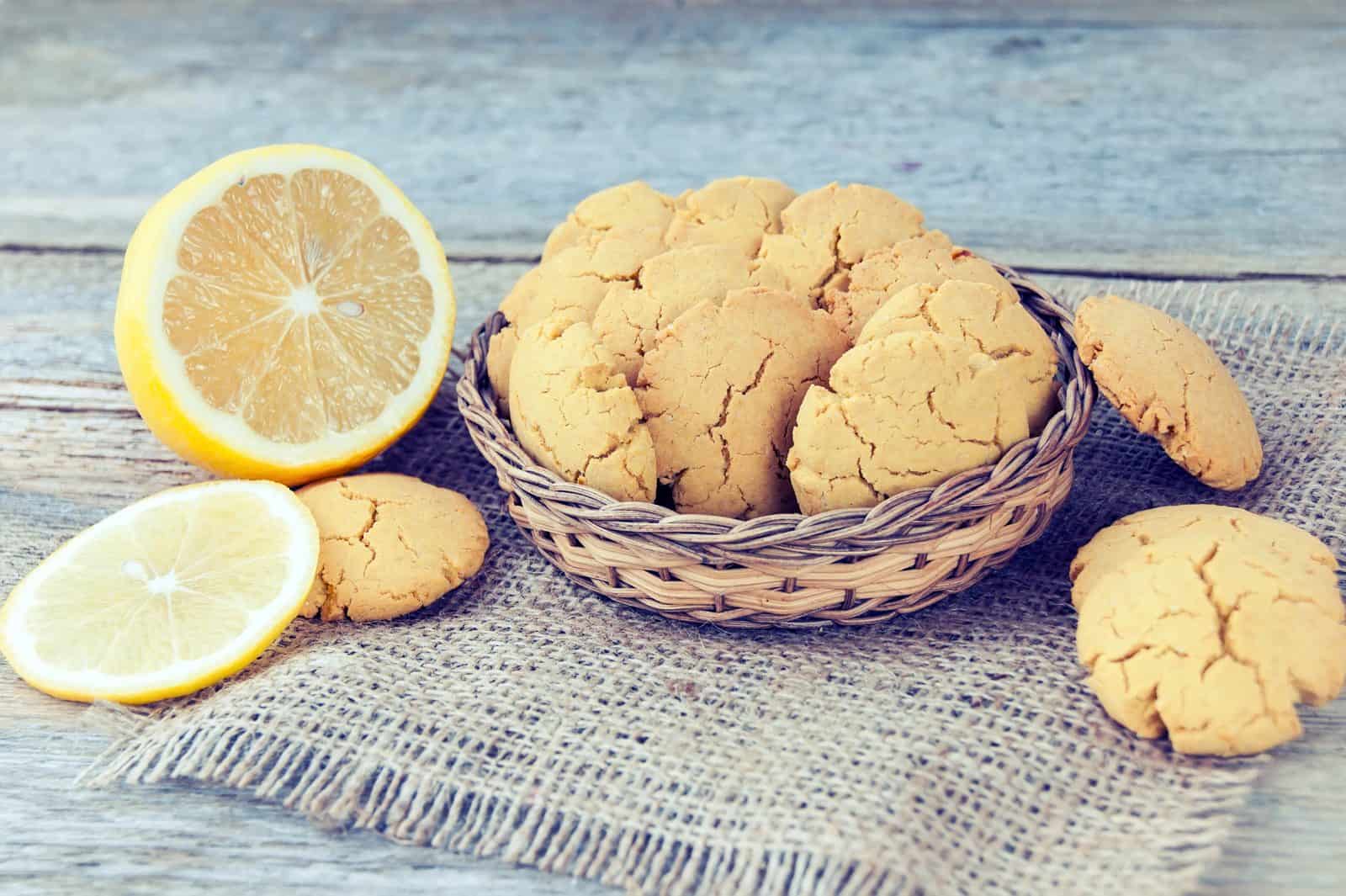 Lemon drop cookie