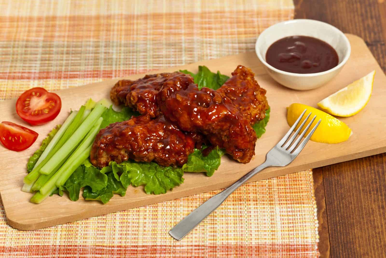 Barbecue ranch chicken